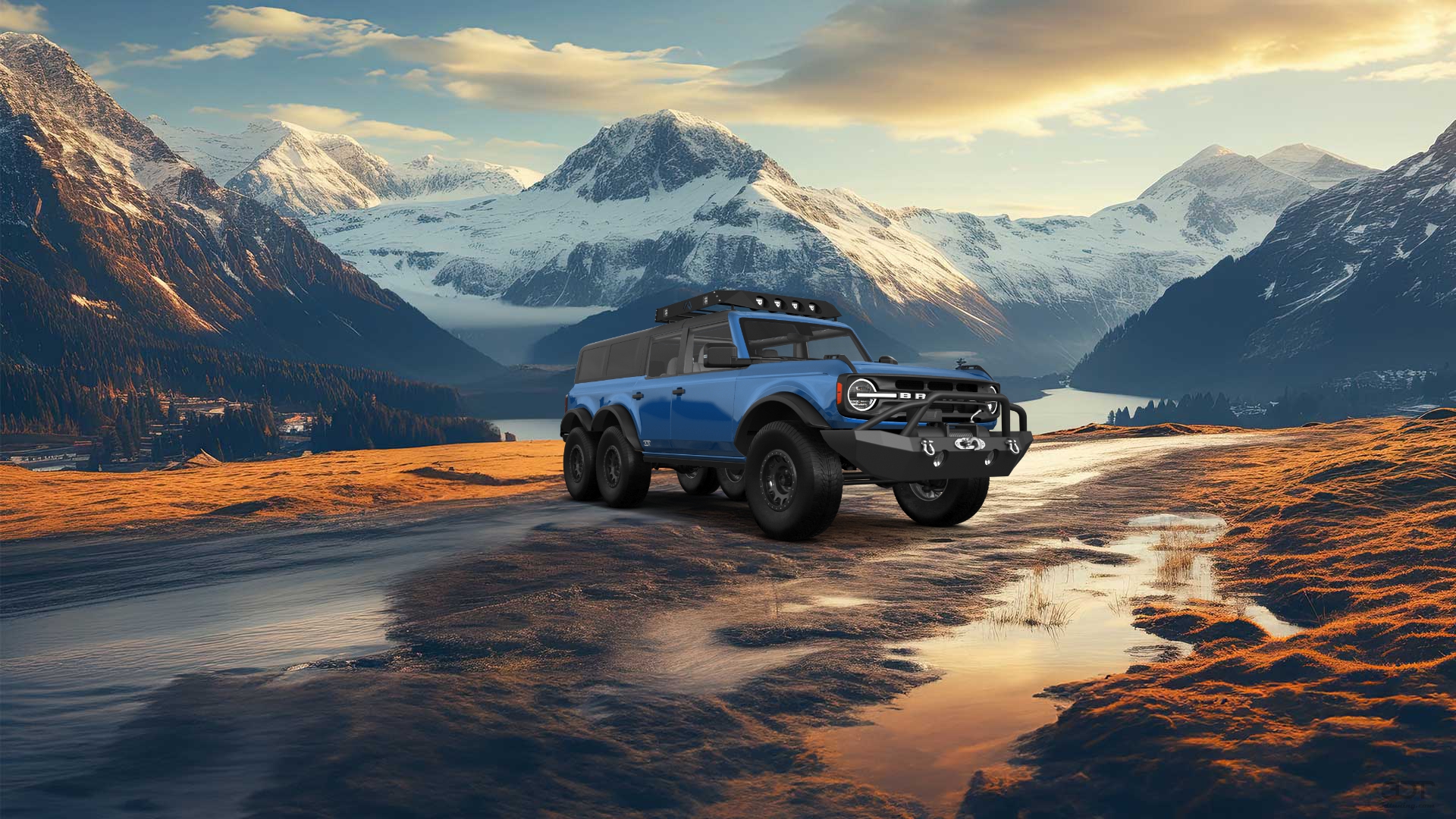 Ford Bronco 6X6 4 Door pickup truck 2021 tuning