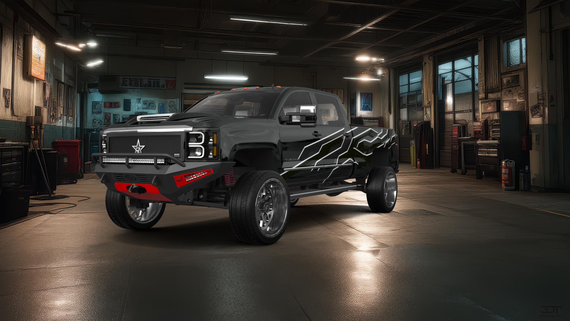 Chevrolet Silverado 2500 4 Door pickup truck 2015 tuning