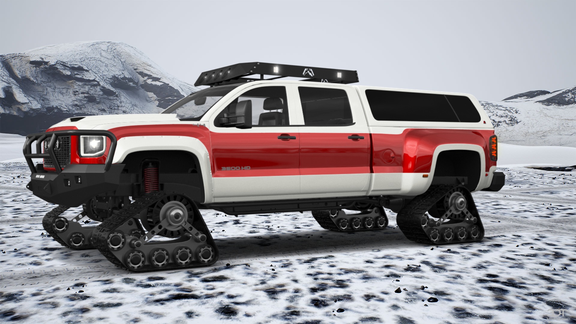 GMC Sierra 3500 HD Crew Cab 4 Door pickup truck 2015 tuning