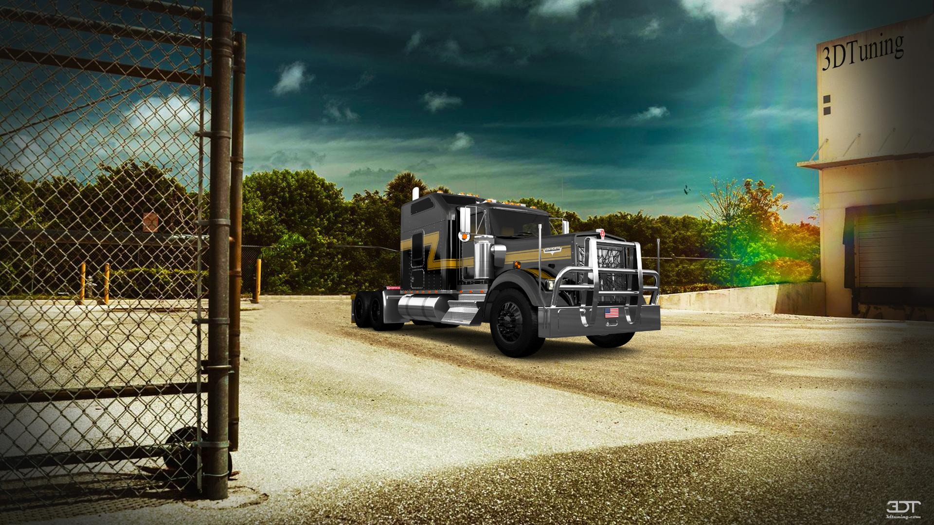 Kenworth W900 Sleeper Cab Truck 2015