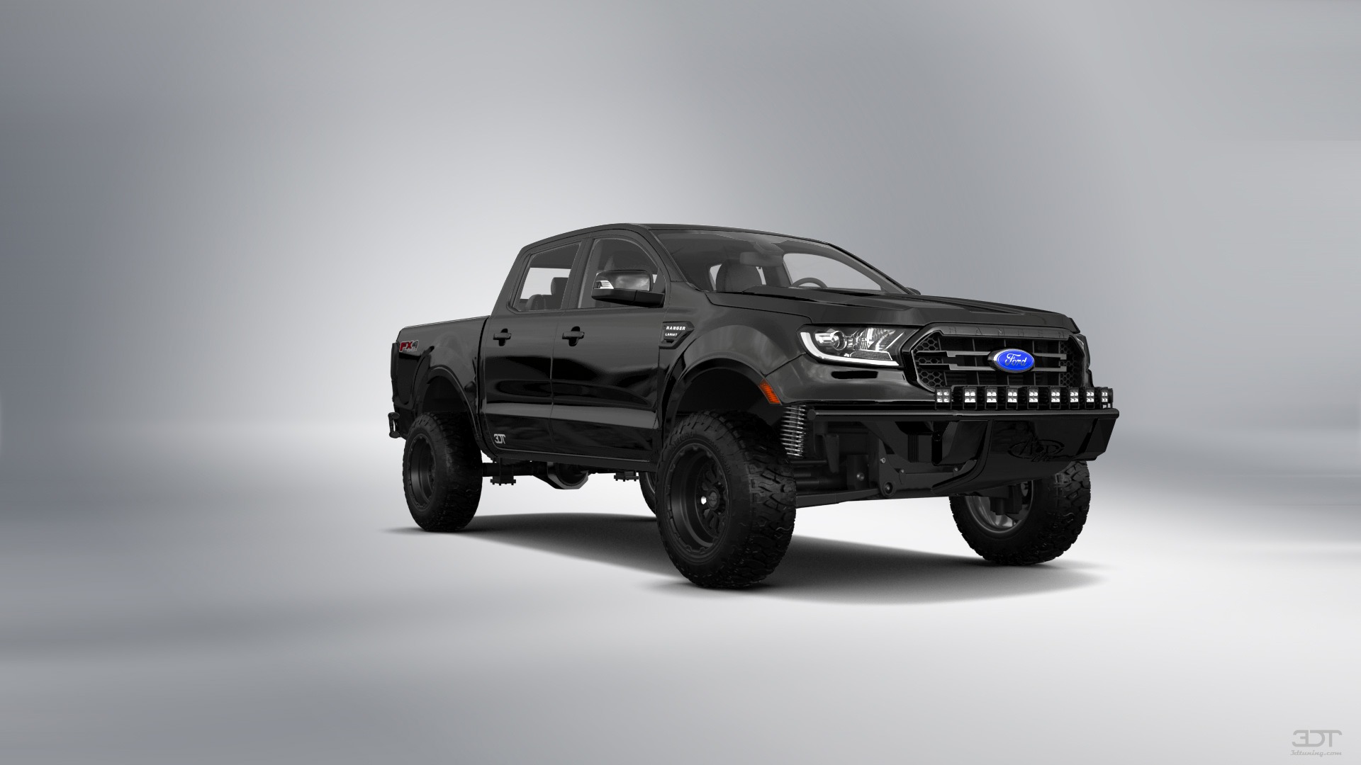 Ford Ranger 4 Door pickup truck 2019 tuning
