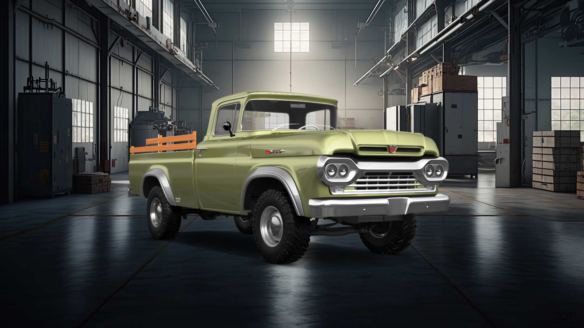 Ford F-100 2 Door pickup truck 1960