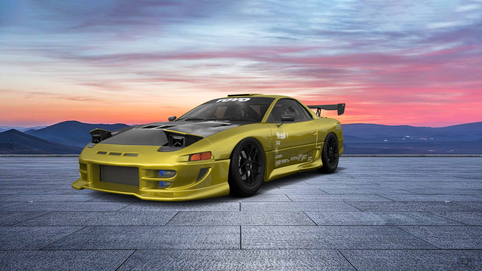 Mitsubishi 3000GT 2 Door Coupe 1991 tuning