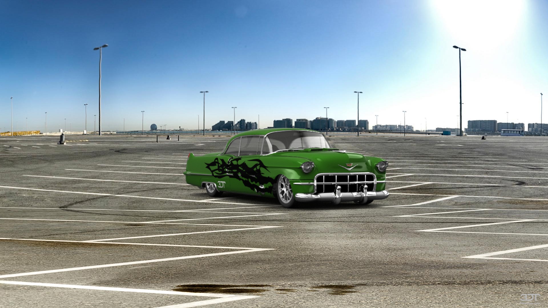 Cadillac De Ville Coupe 1956 tuning