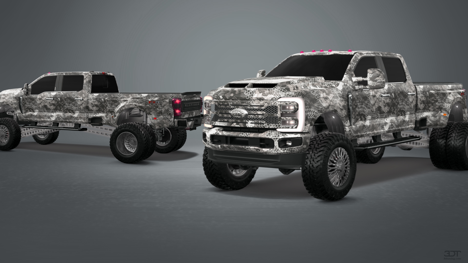 Ford F-350 DRW Crew Cab 4 Door pickup truck 2023 tuning