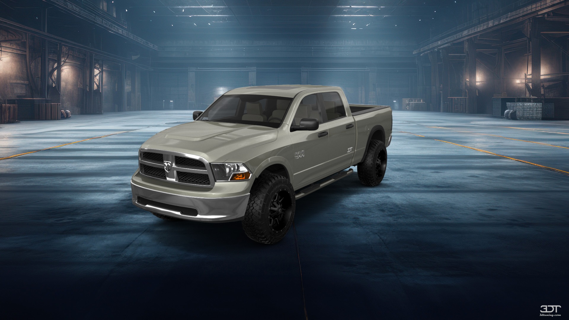 Dodge Ram 1500 Crew Cab 6.4 ft box 4 Door pickup truck 2009