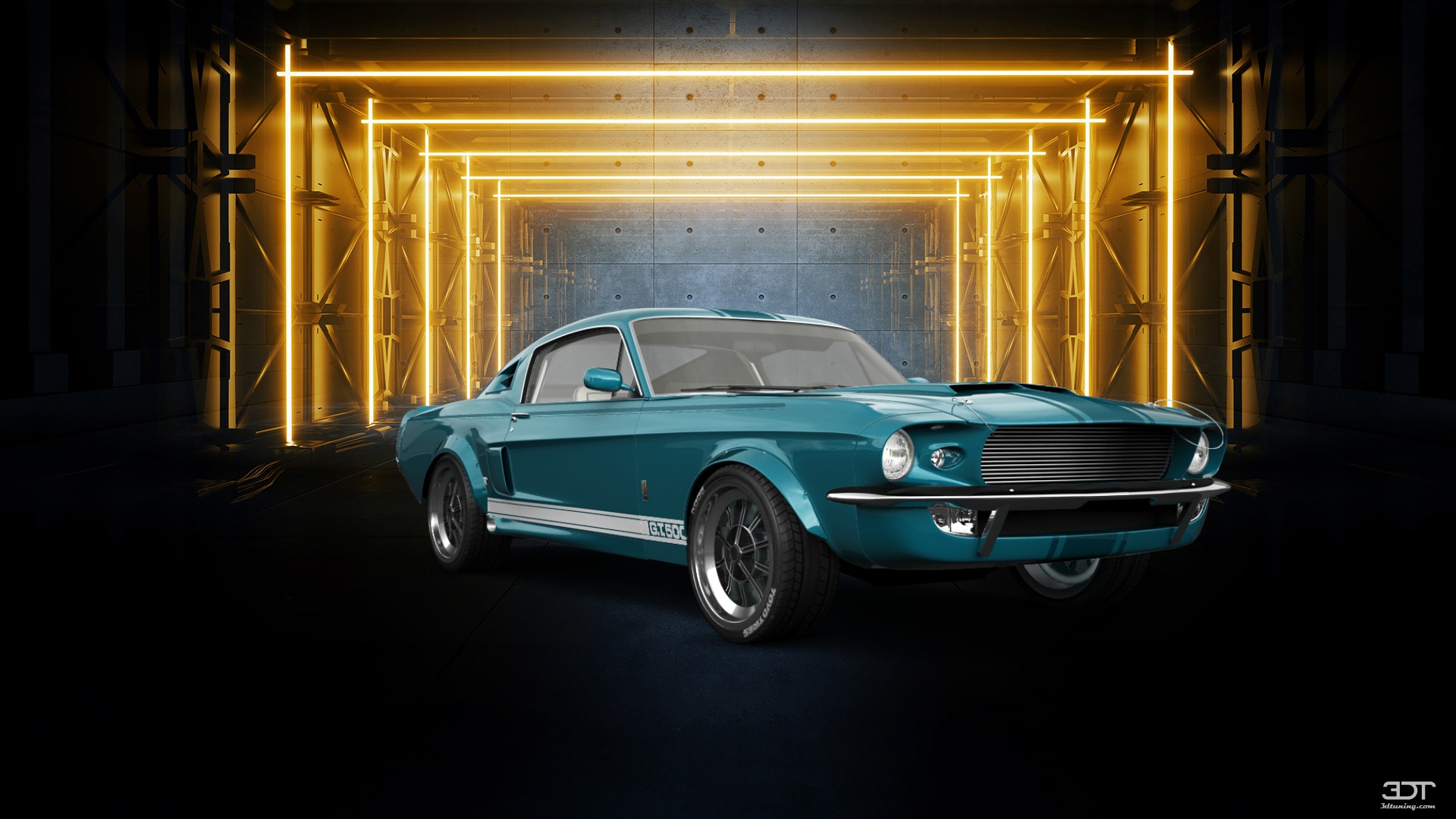 Mustang GT500 2 Door Coupe 1968 tuning
