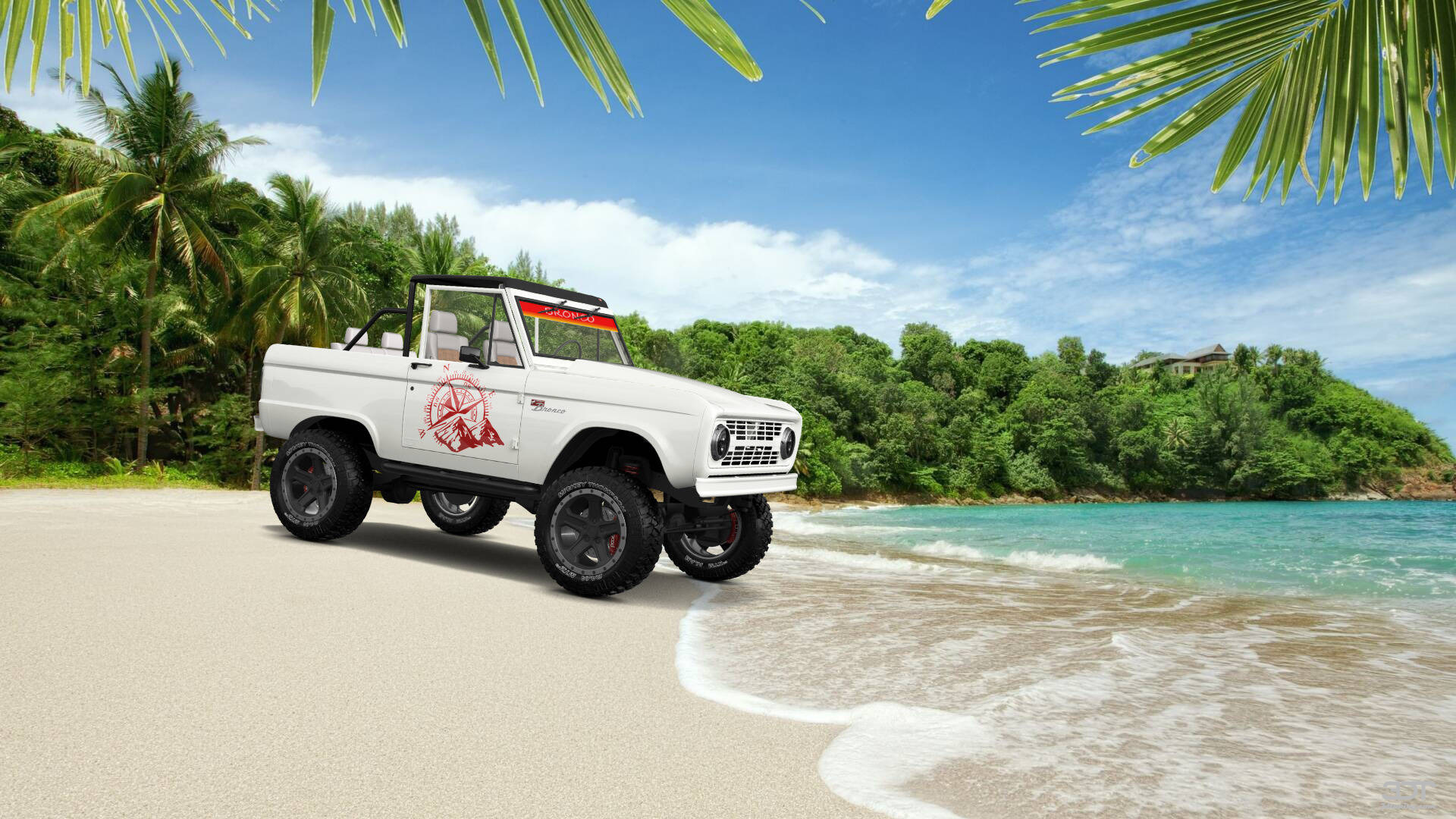 Tuning Ford Bronco 3 Door SUV 1965