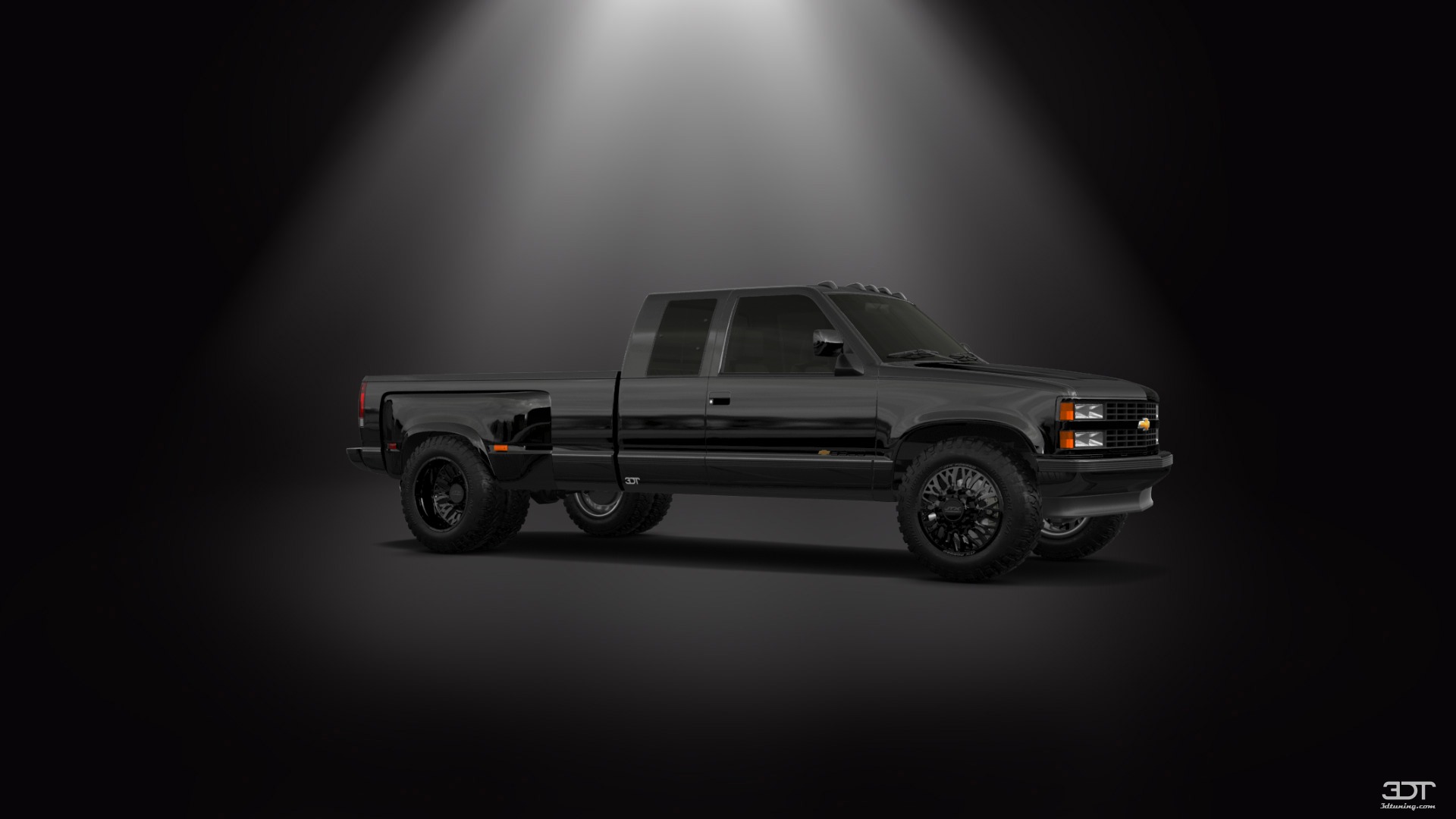 Chevrolet K3500 Extended Cab Pickup Truck 1988