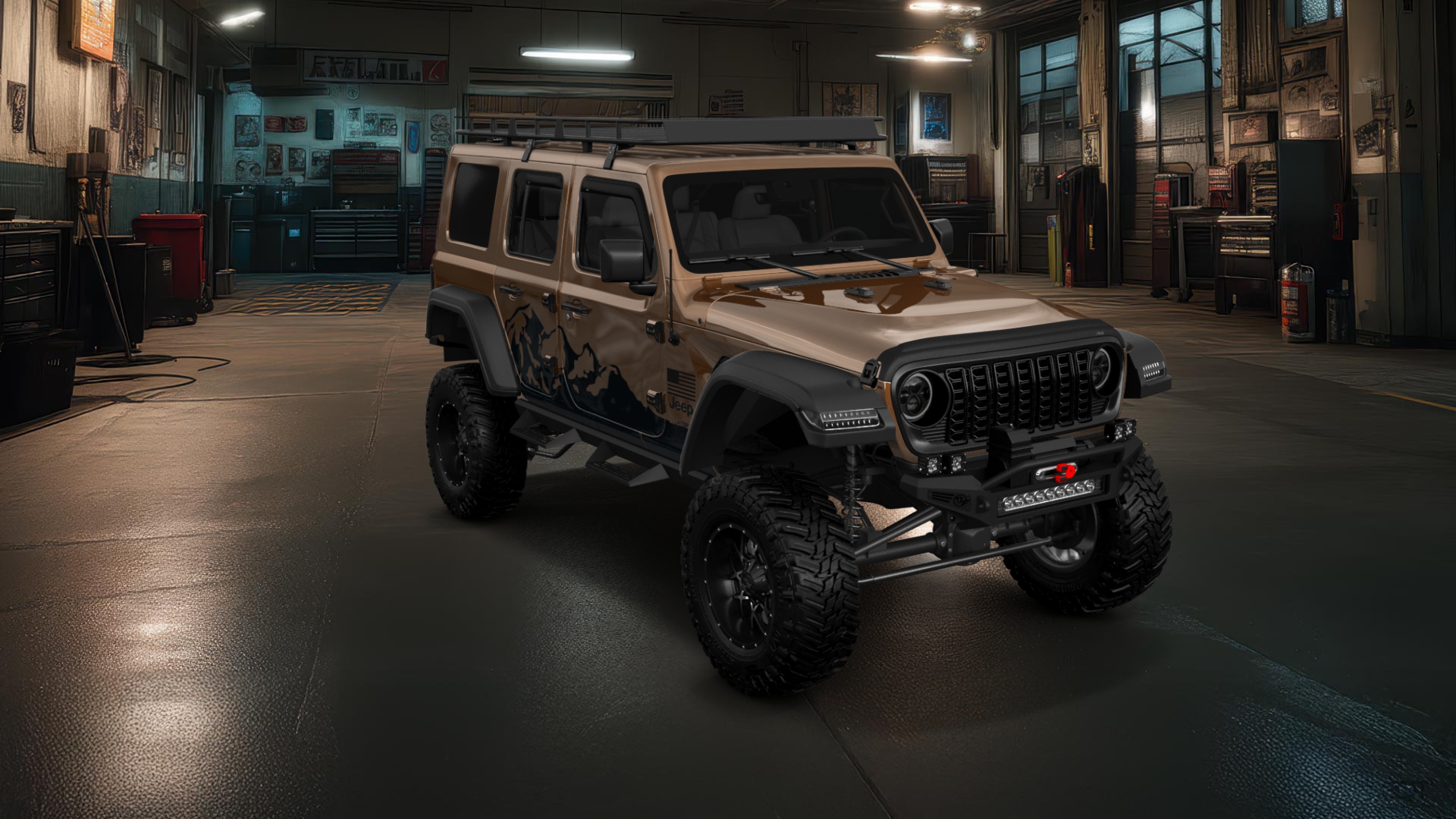 Jeep Wrangler JL 4 Door SUV 2024 tuning