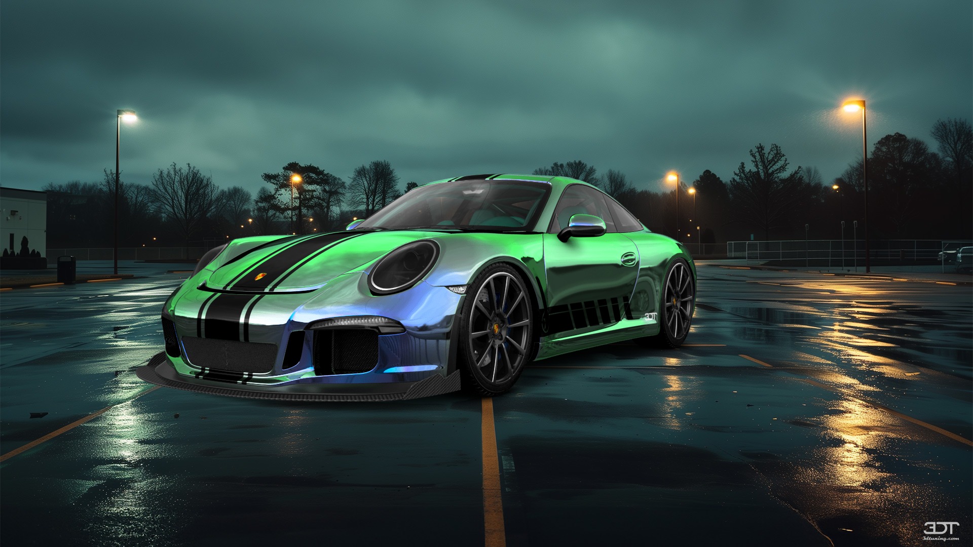 Porsche 911 Carrera 2 Door Coupe 2011 tuning
