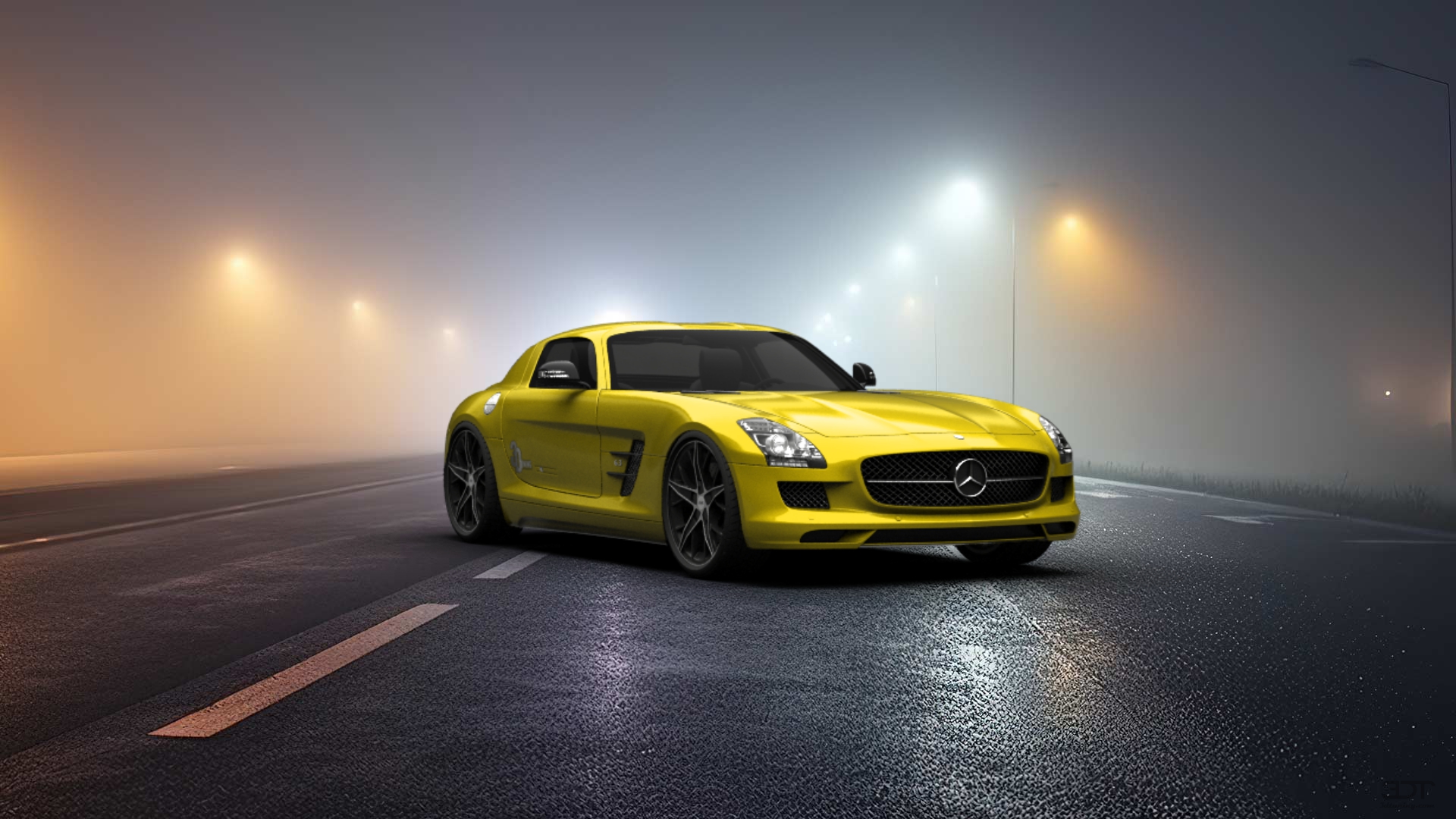 Mercedes SLS AMG Coupe 2010 tuning