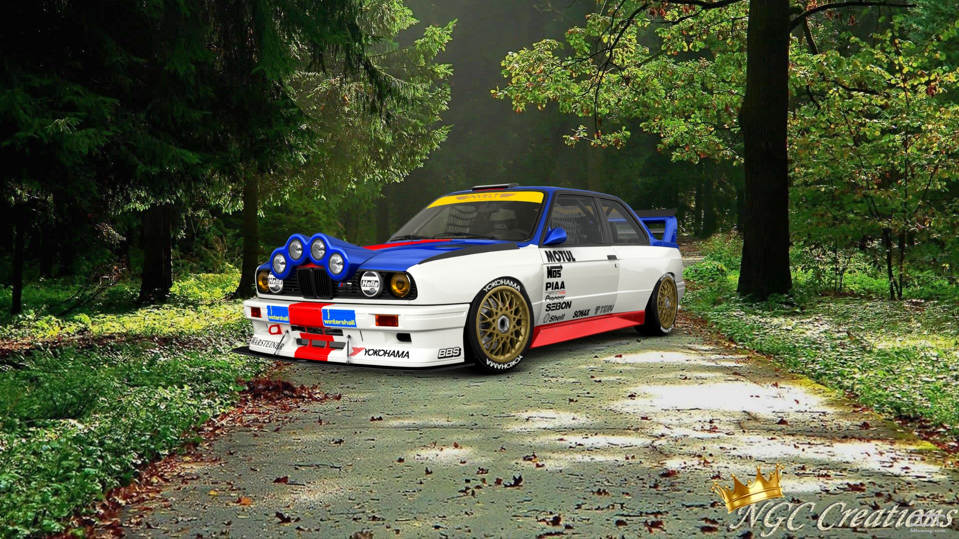 Tuning BMW M3 2 Door Coupe 1986
