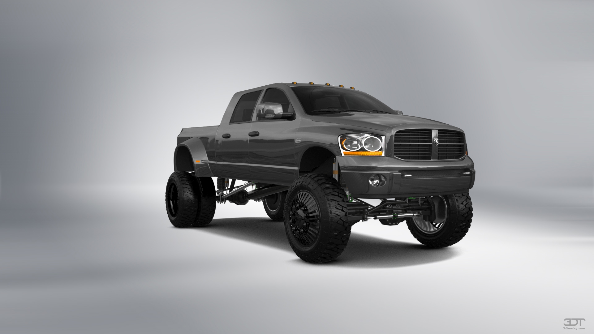 Dodge Ram 3500 Dually 4 Door pickup truck 2007