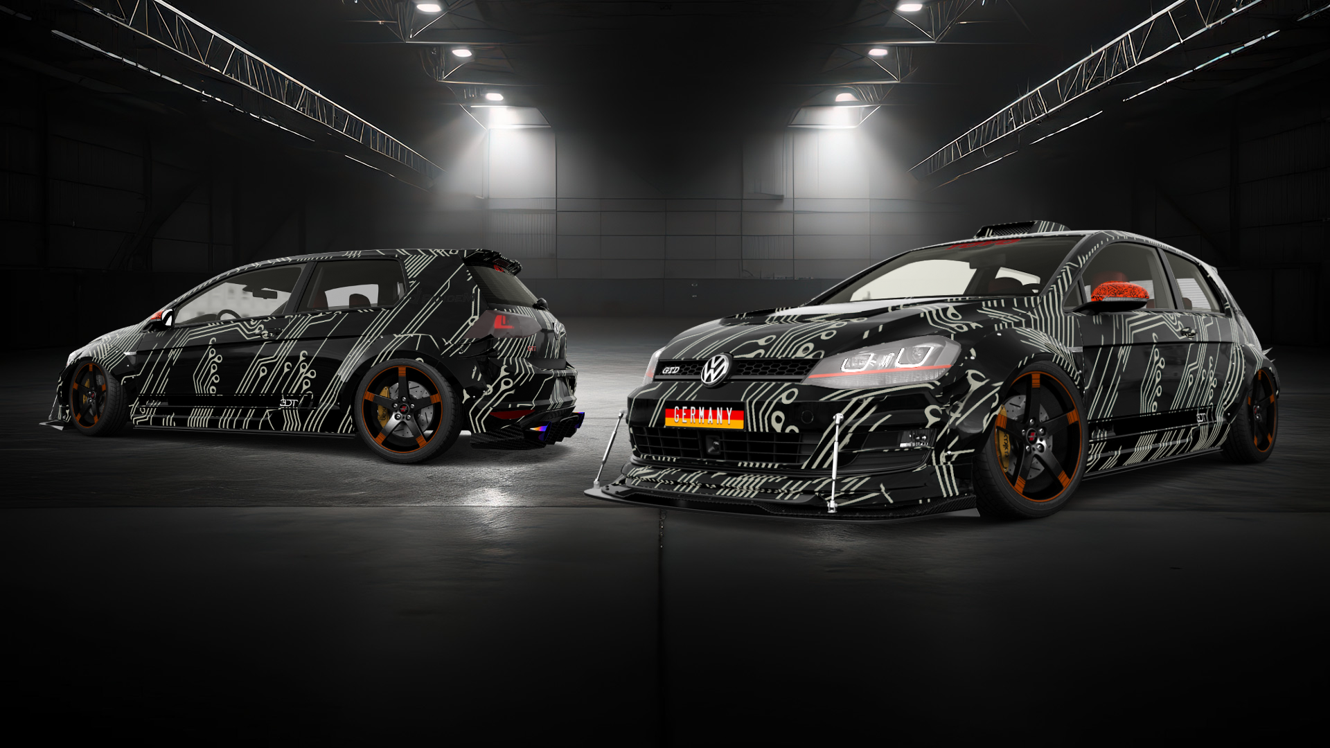 Volkswagen Golf 7 3 Door Hatchback 2013 tuning