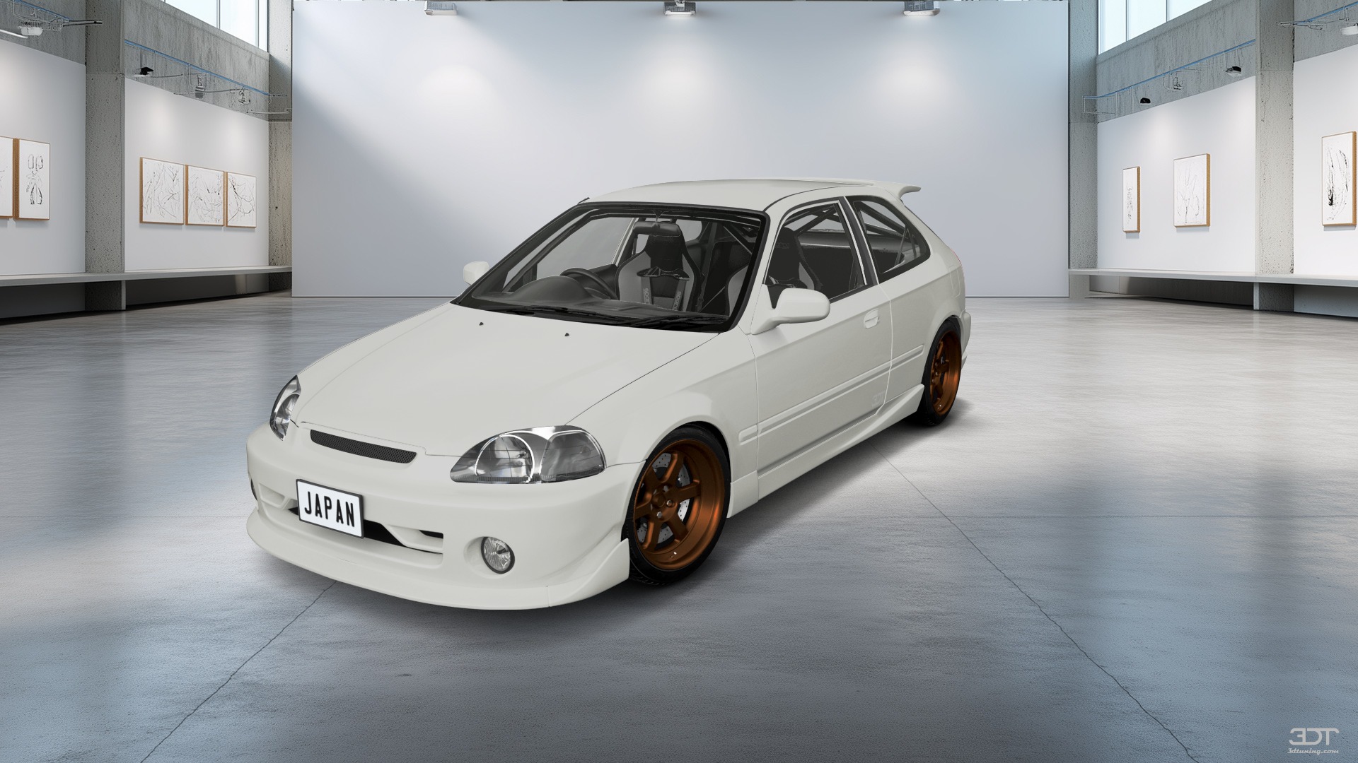 Honda Civic 3 Door Hatchback 1997 tuning