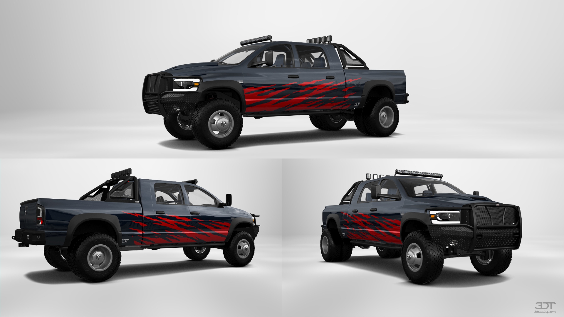 Dodge Ram 3500 Dually 4 Door pickup truck 2007 tuning