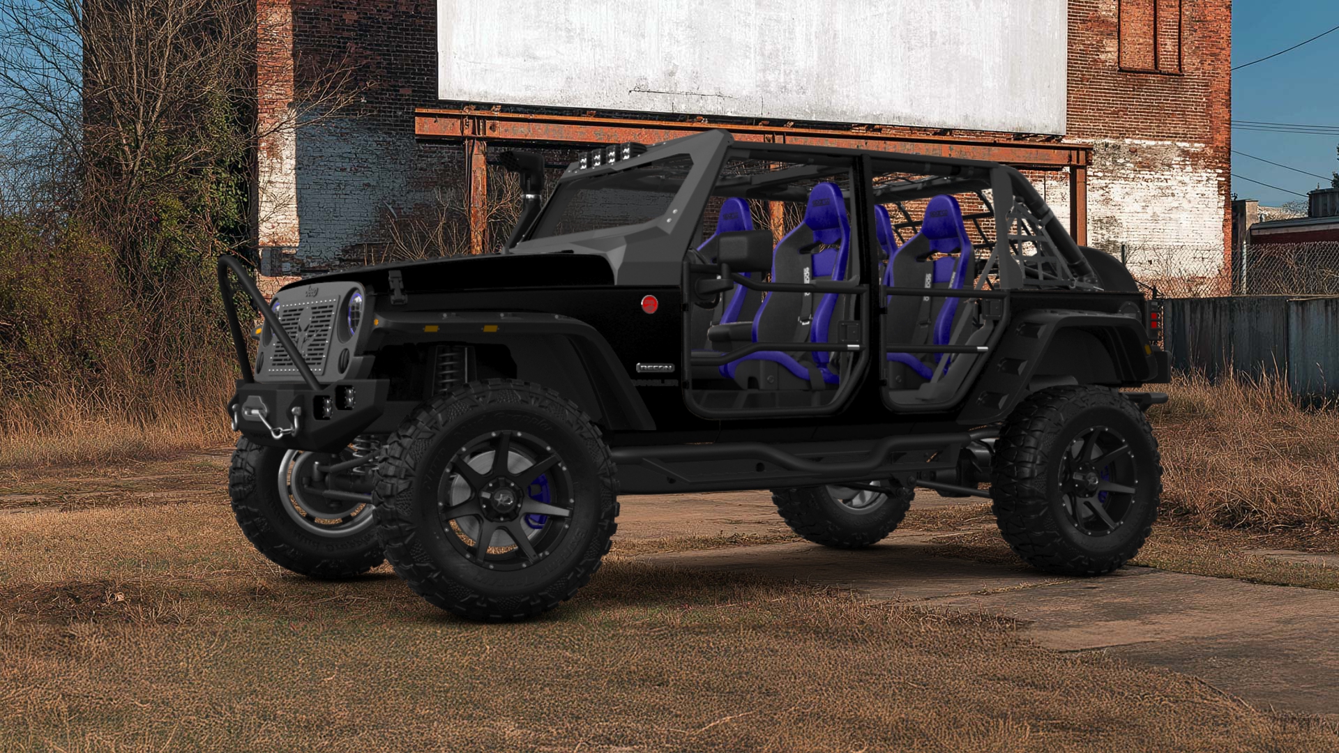 Jeep Wrangler Unlimited JK Rubicon Recon 4 Door SUV 2017