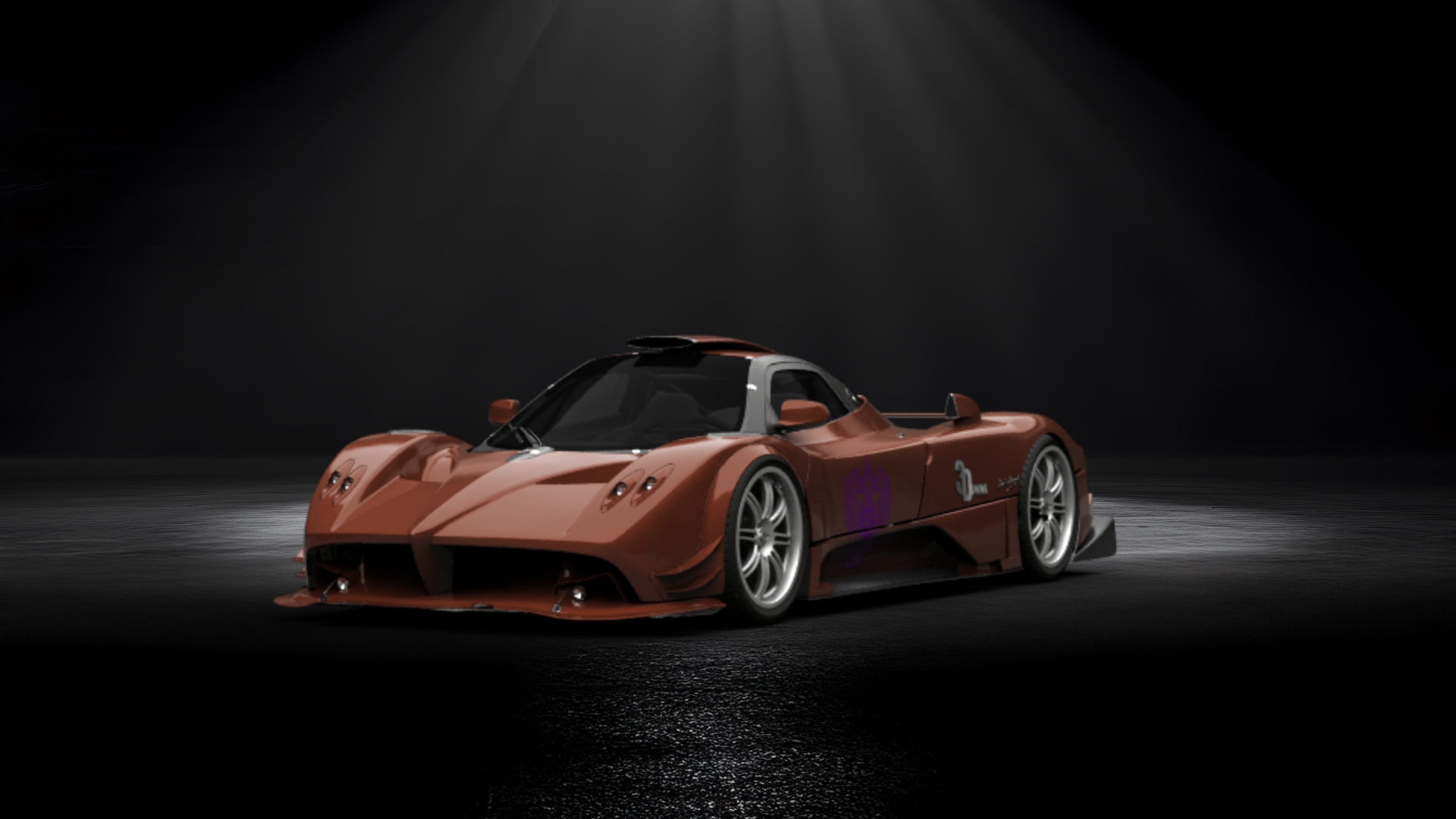 Pagani Zonda R Coupe 2009 tuning