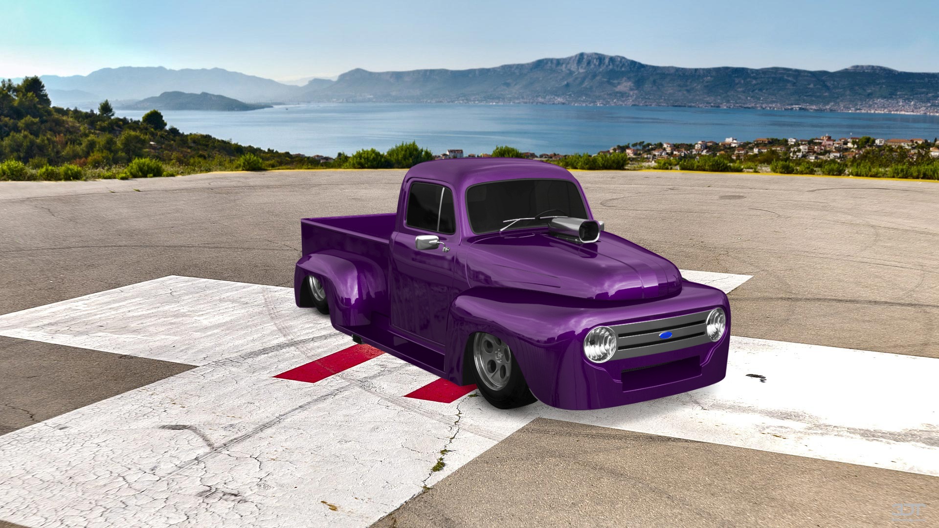 Ford F1 2 Door pickup truck 1949 tuning
