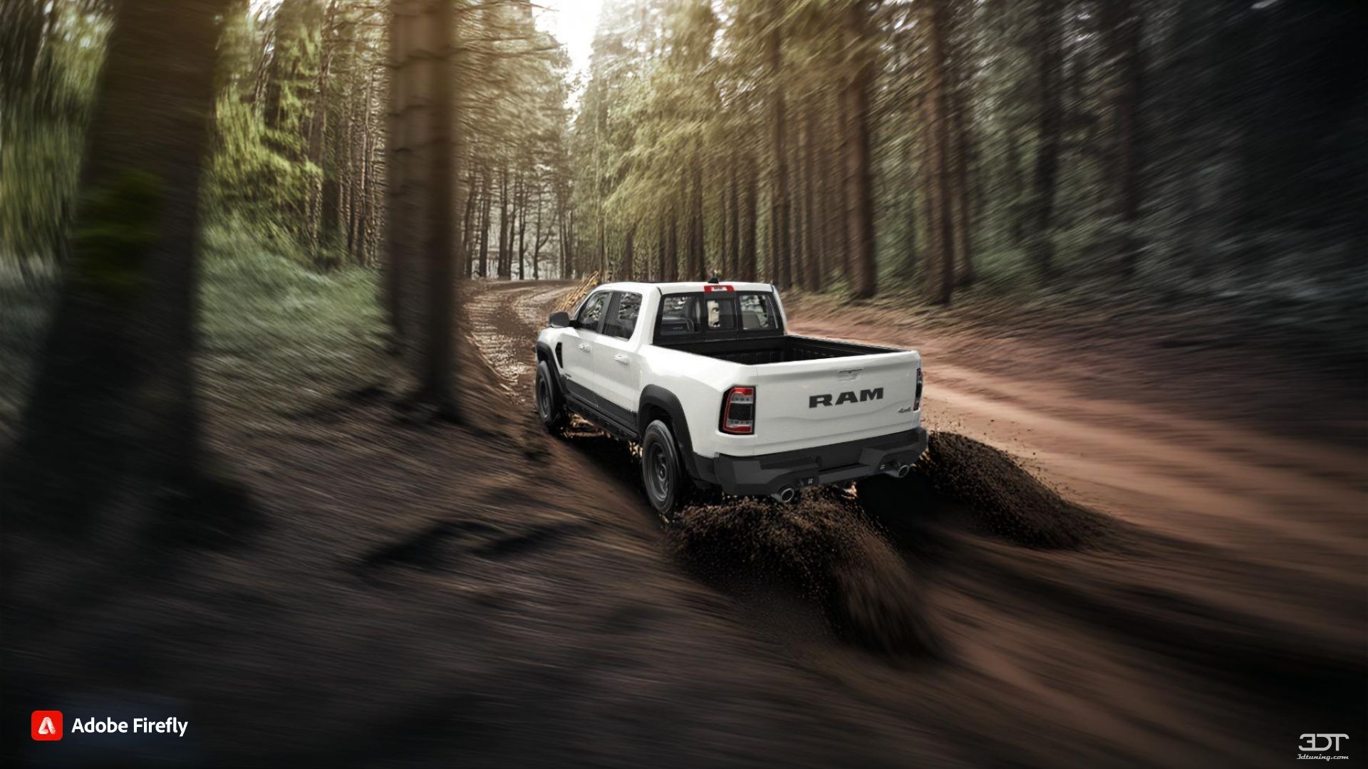 Dodge Ram 1500 TRX 4 Door pickup truck 2021