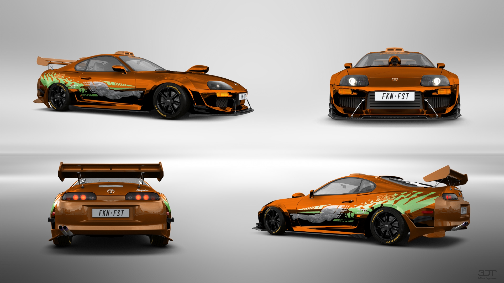 Toyota Supra 2 Door Coupe 2000 tuning