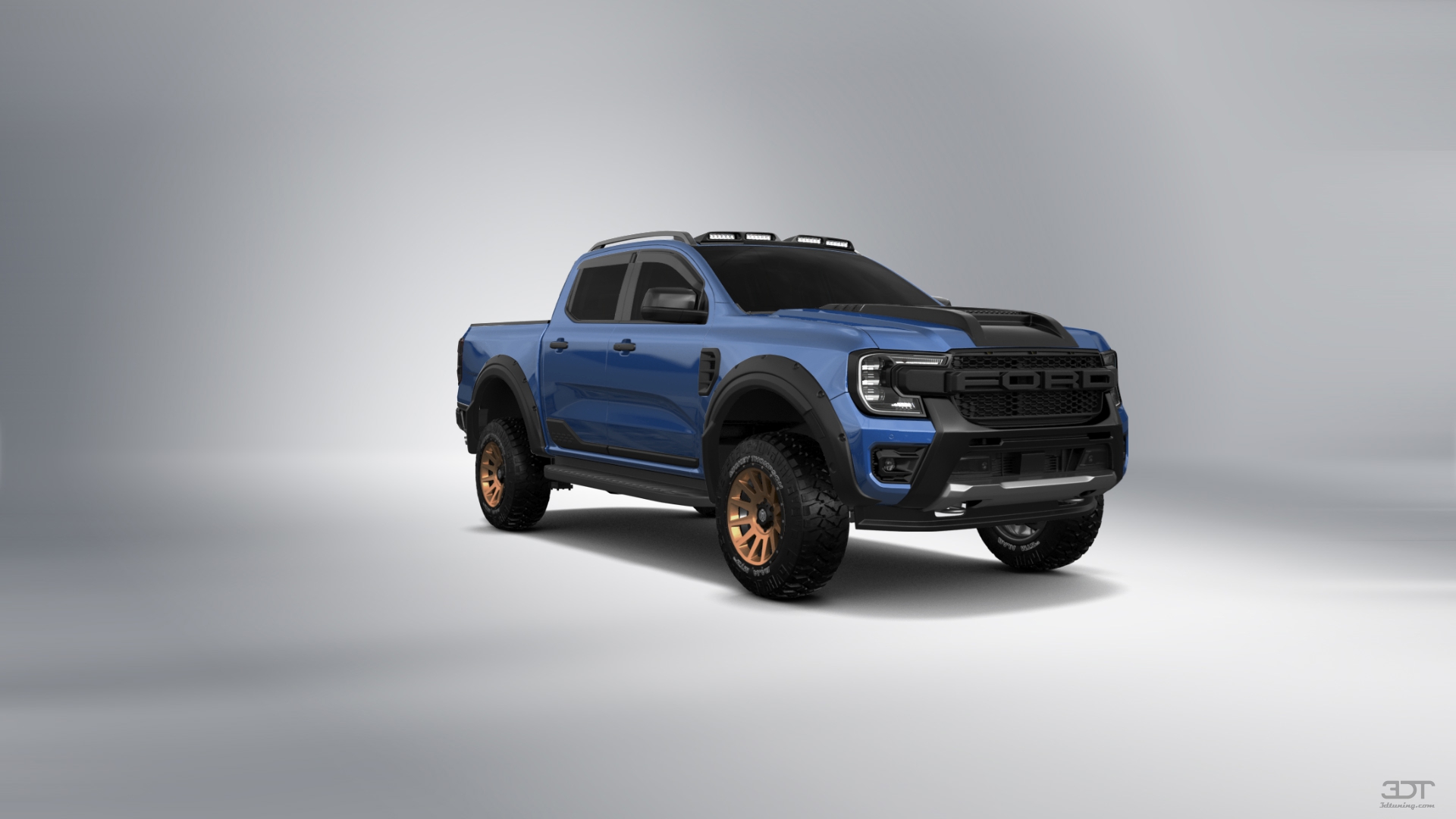 Ford Ranger 4 Door pickup truck 2022 tuning