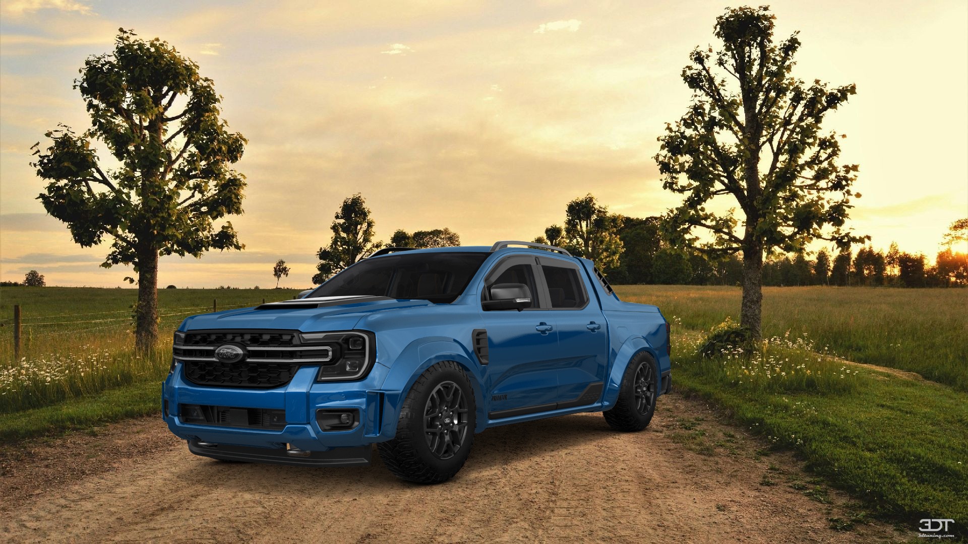 Ford Ranger 4 Door pickup truck 2022 tuning