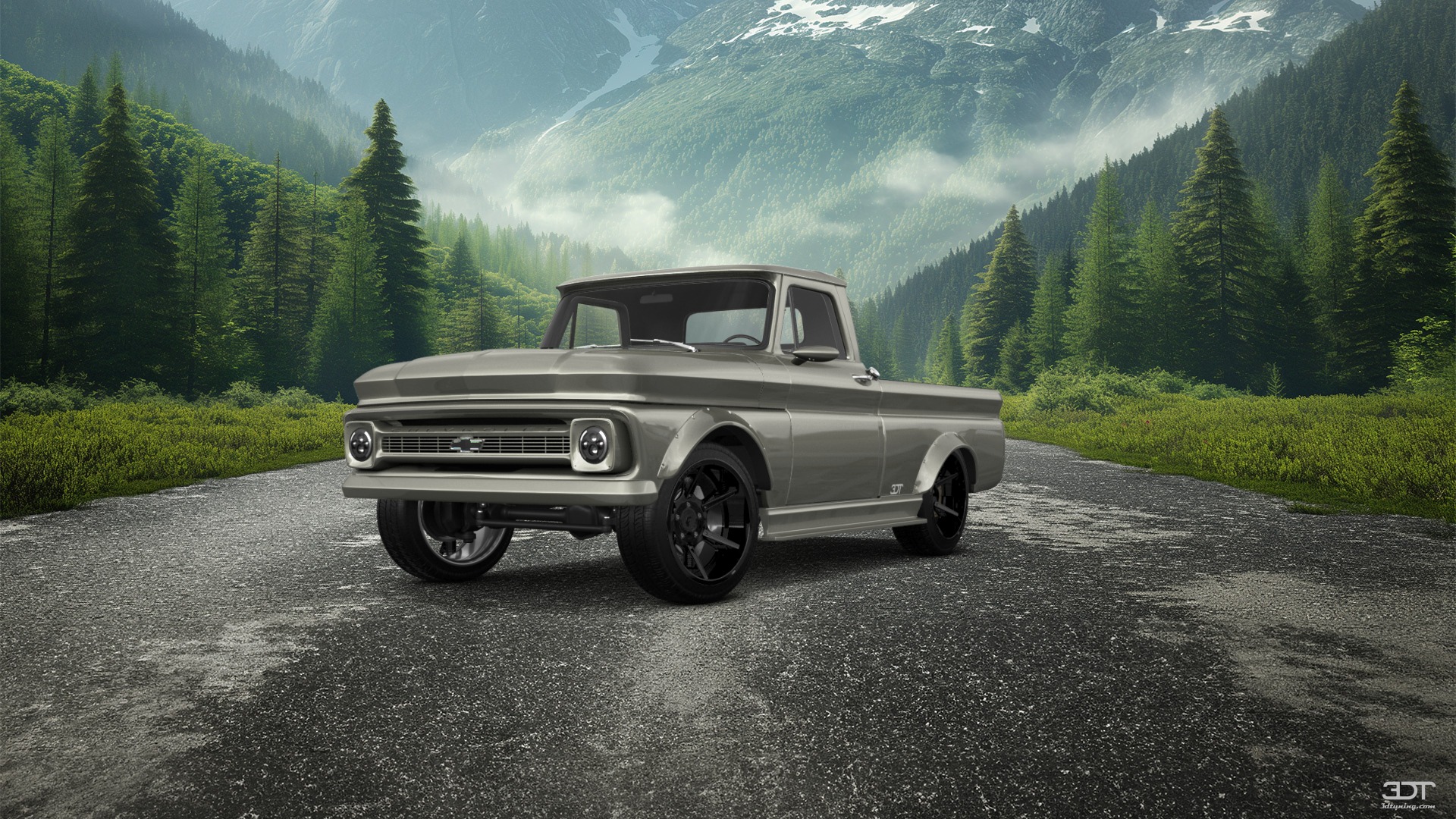 Tuning Chevrolet C-10 3 Door SUV 1962