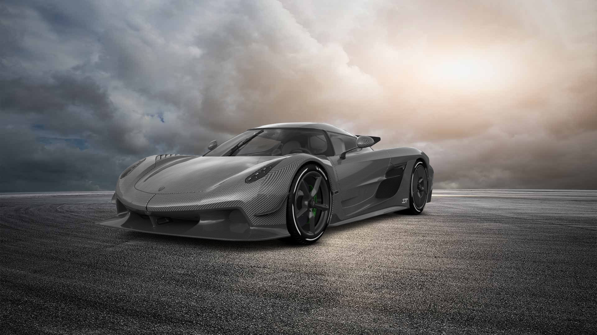 Koenigsegg Jesko 2 door targa top 2020