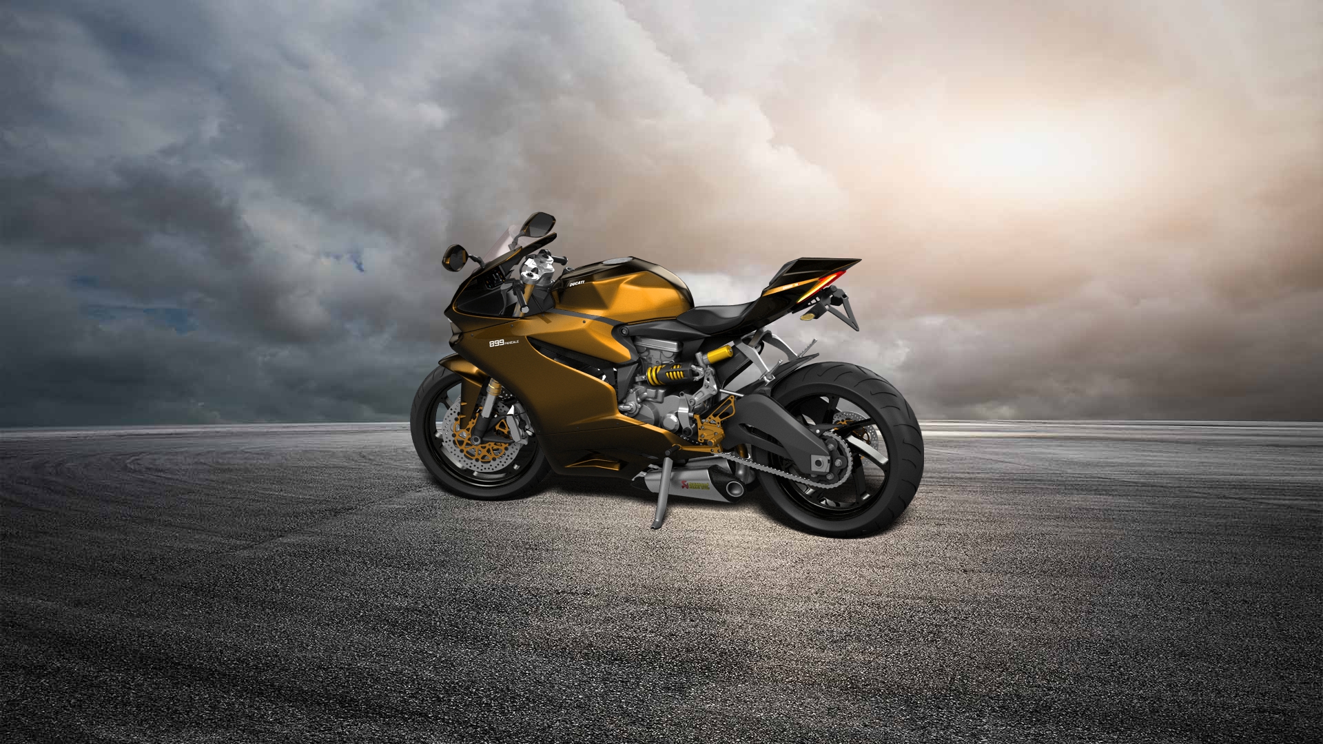 Ducati 899 Panigale Sport Bike 2015