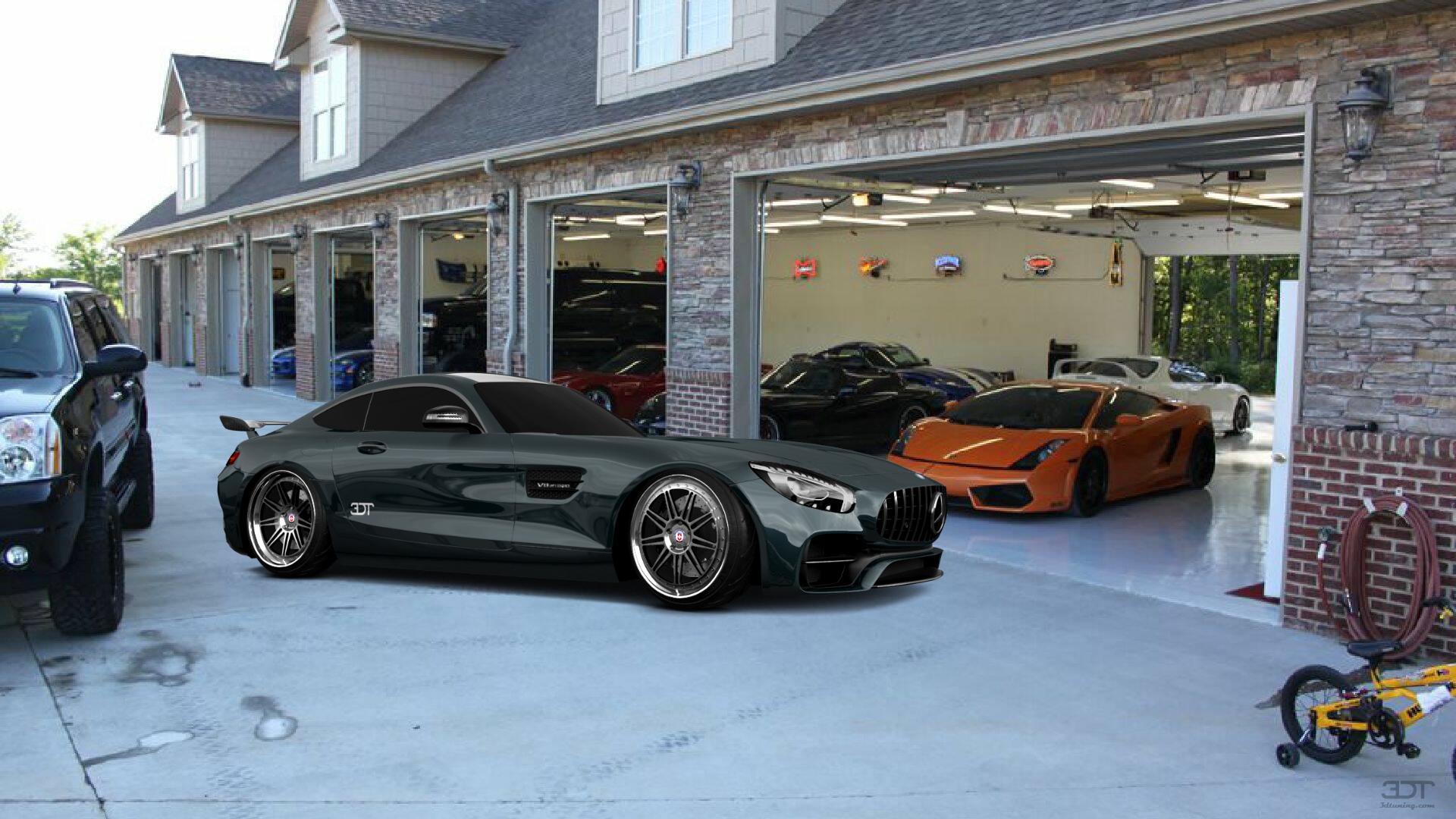 Mercedes AMG GT 2 door fastback coupe 2015 Images