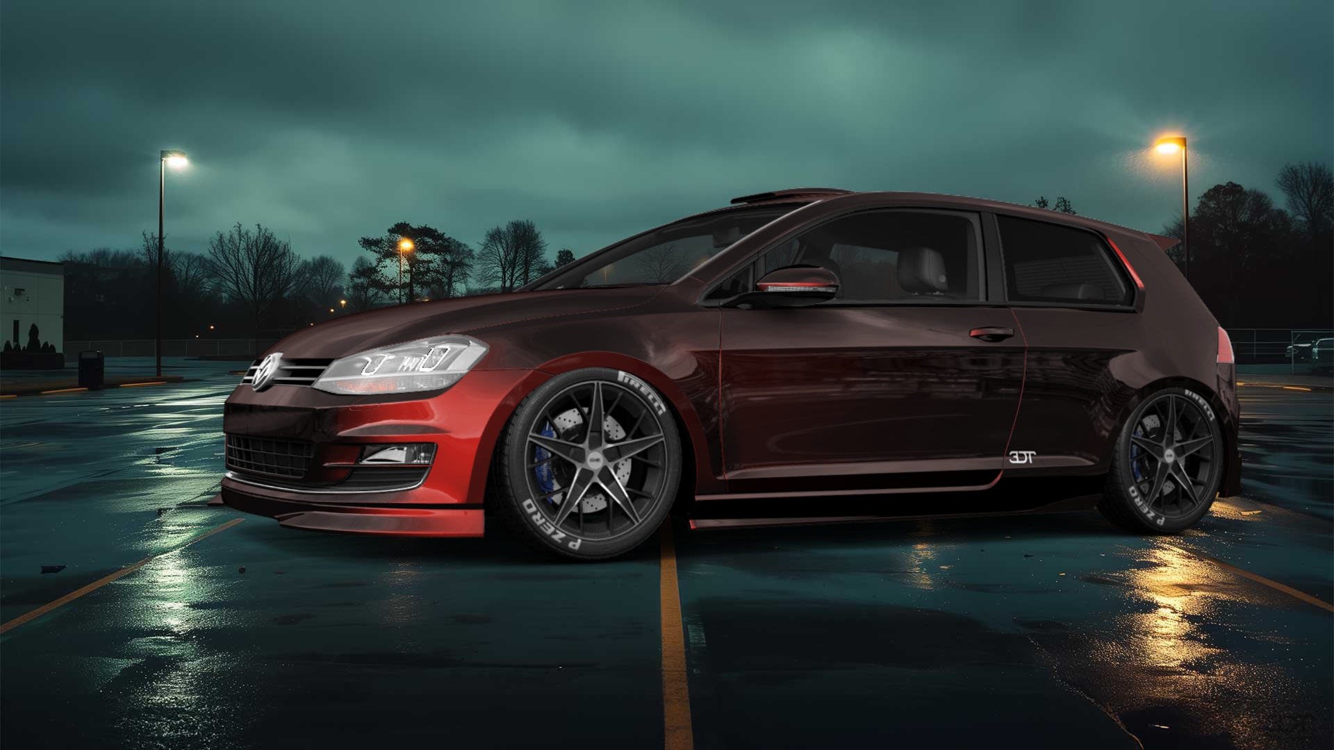 Volkswagen Golf 7 3 Door Hatchback 2013