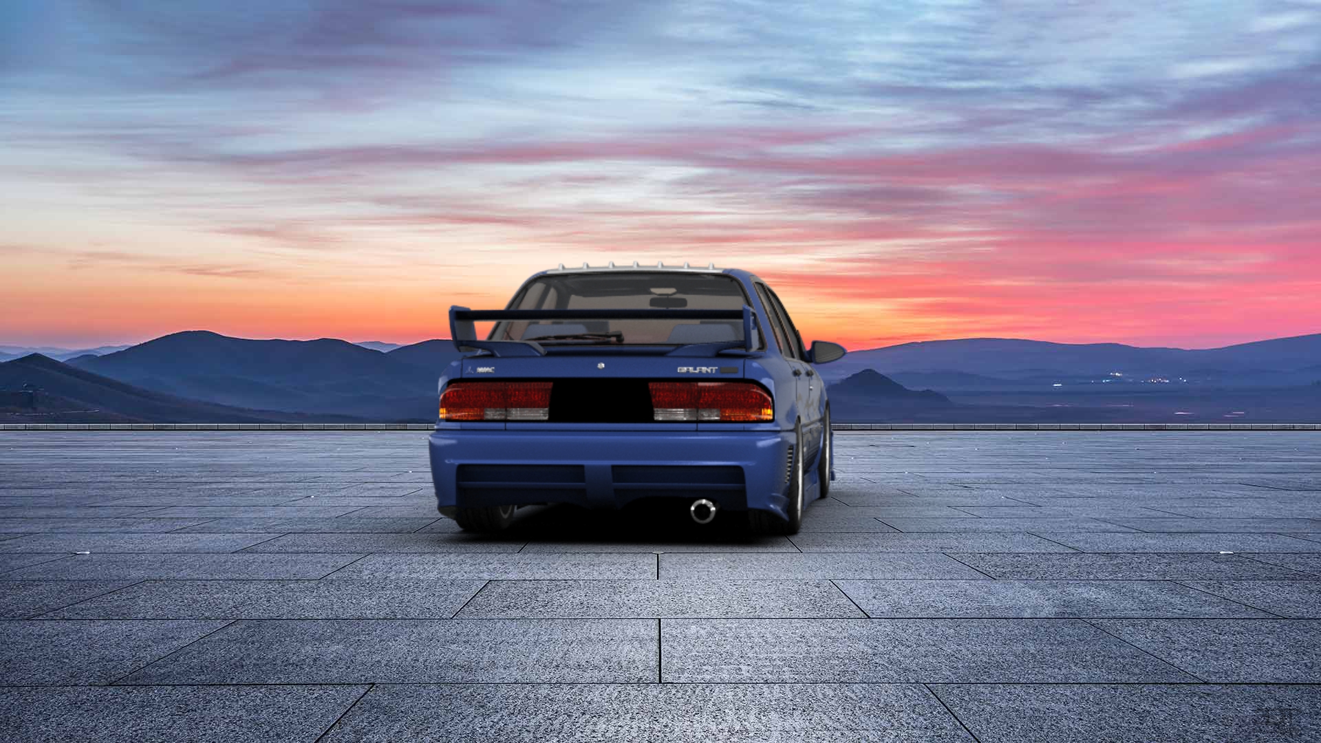 Mitsubishi Galant Sedan 1987 tuning