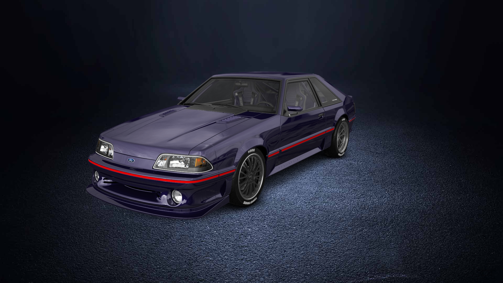 Ford Mustang 3 Door Hatchback 1988