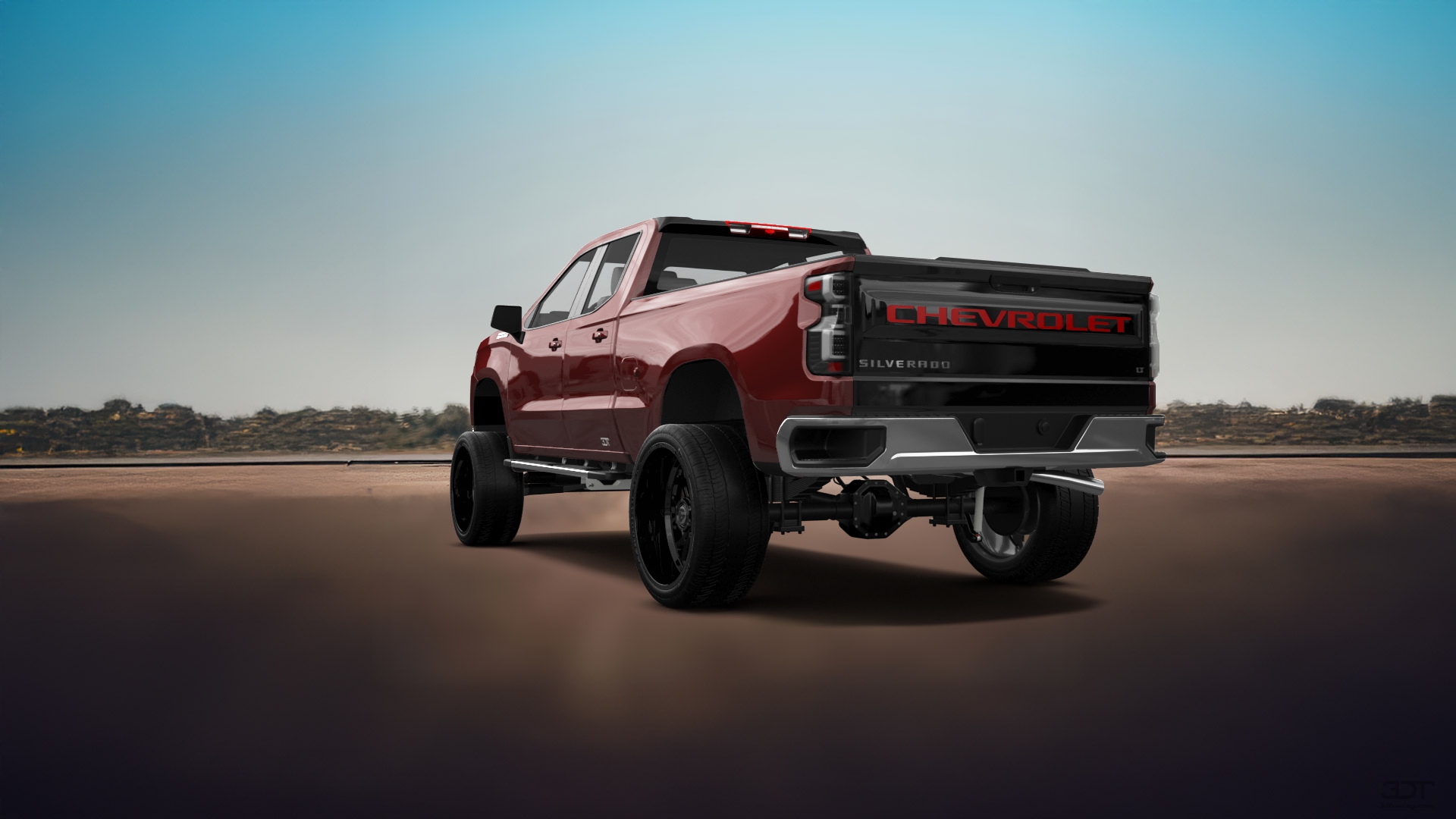 Chevrolet Silverado 1500 6.6 ft box 4 Door pickup truck 2021 tuning