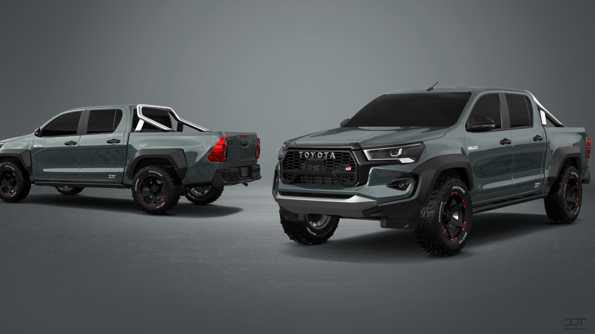 Toyota Hilux Double Cab 4 Door pickup truck 2015 tuning