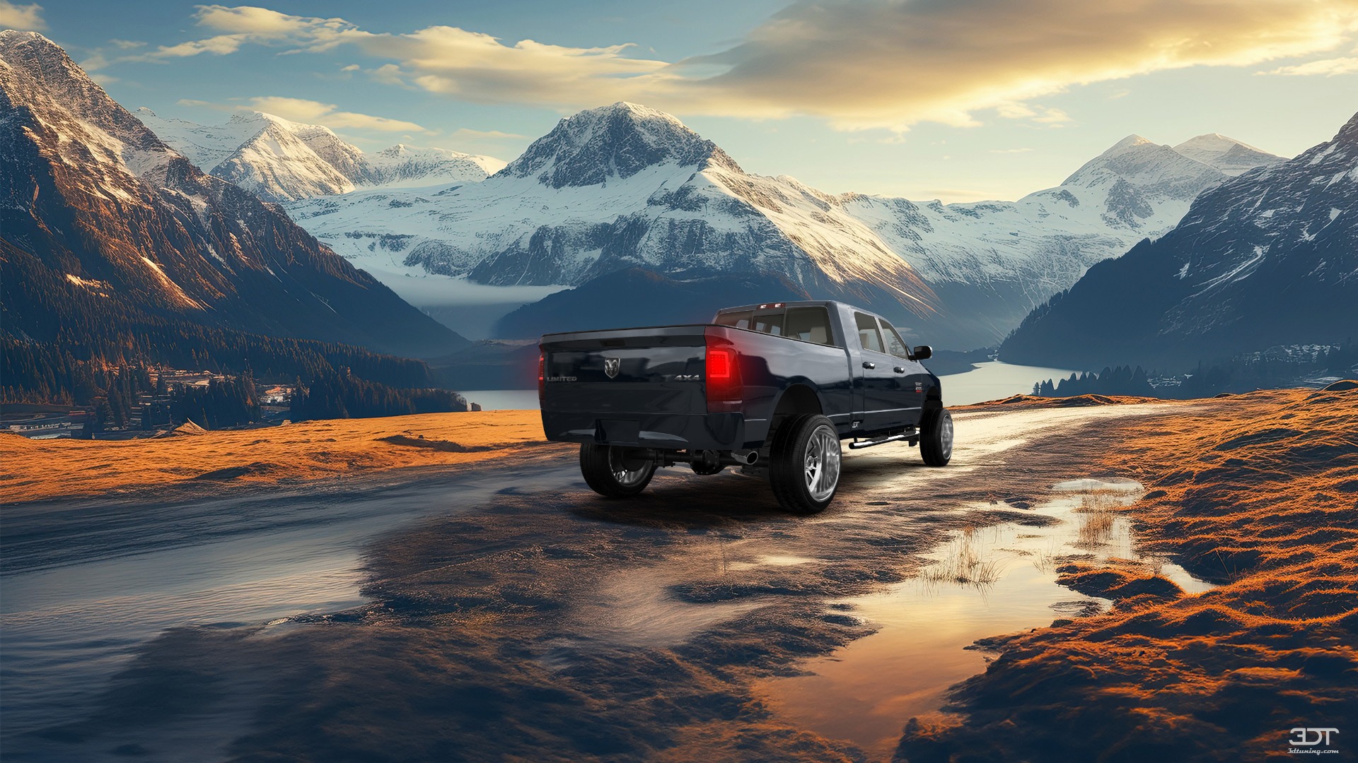 Dodge Ram 2500 Mega Cab 6.4 ft box 4 Door pickup truck 2010