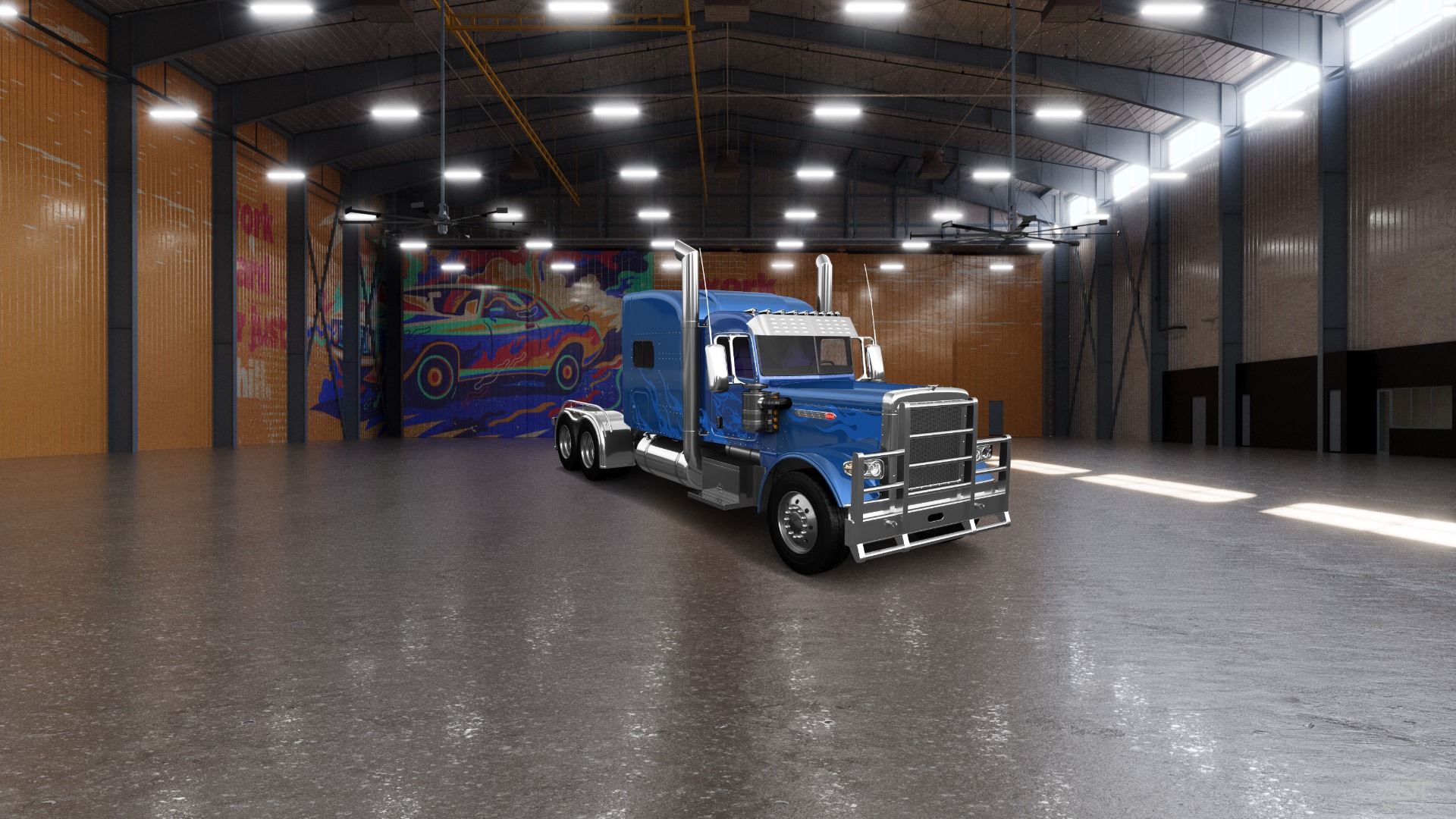 Peterbilt 389 Sleeper Cab Truck 2016