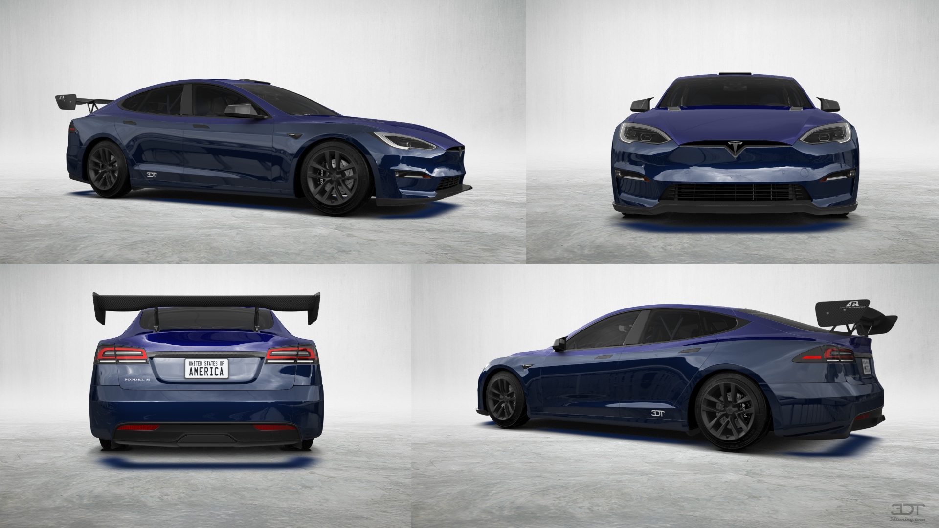 Tesla Model S Facelift 5 Door Liftback 2021 tuning