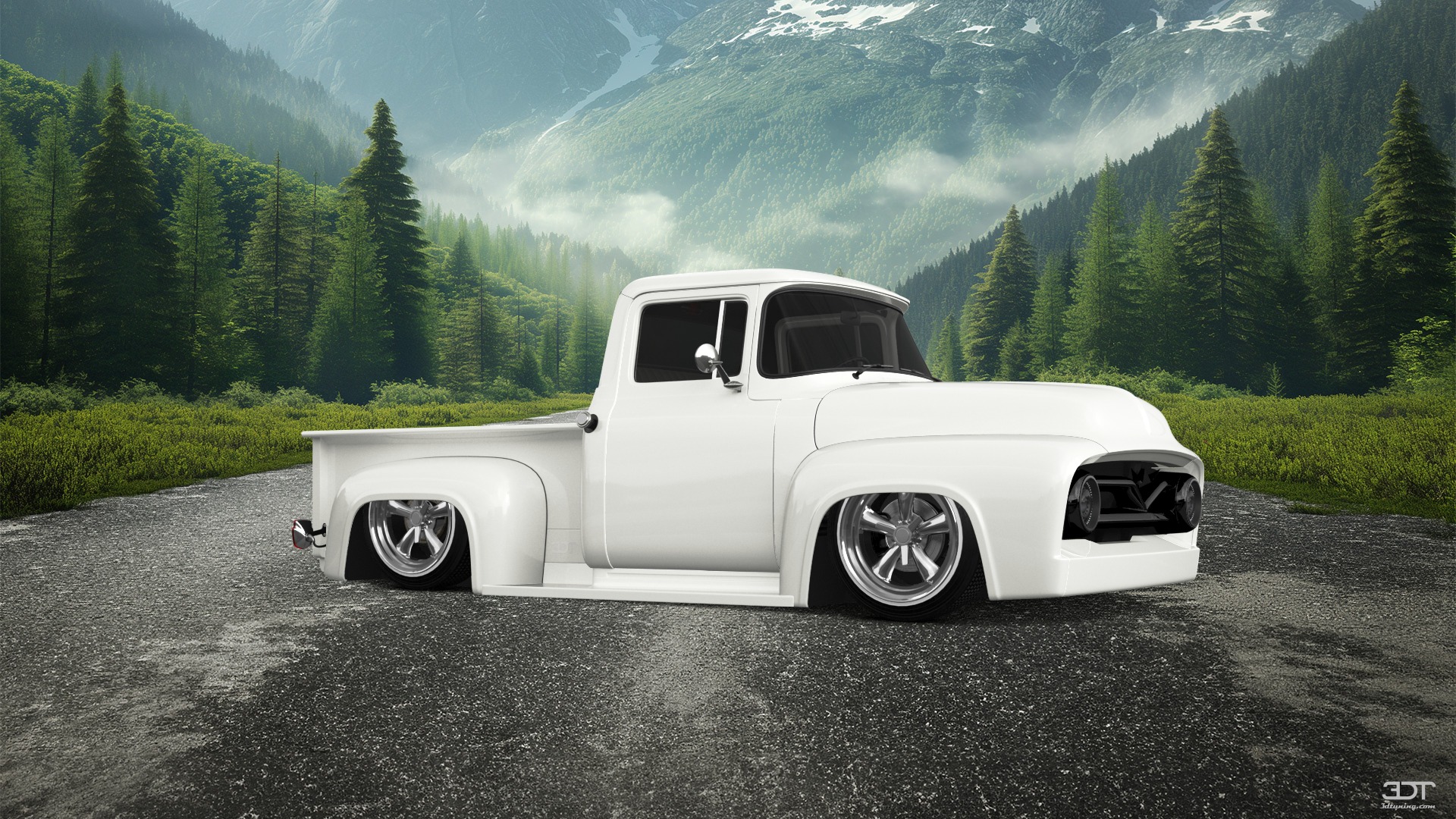 Ford F-100 2 Door truck 1956