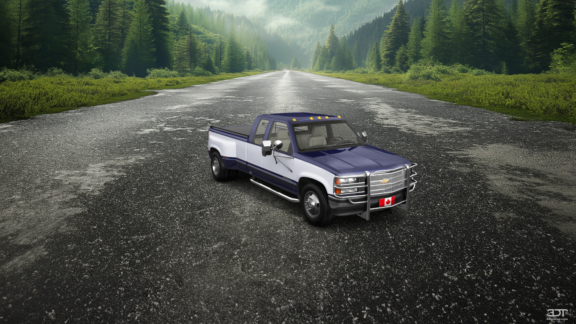 Chevrolet K3500 Extended Cab Pickup Truck 1988
