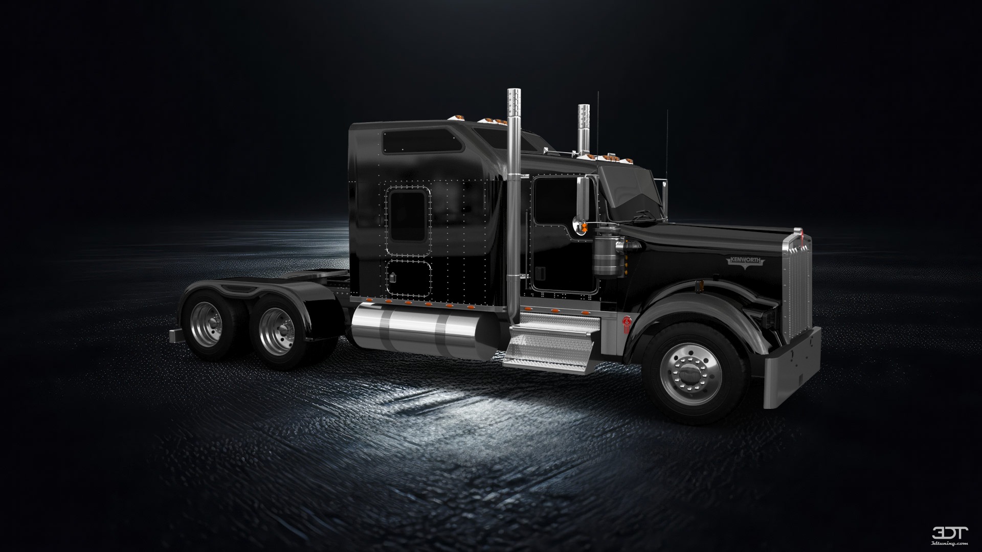 Kenworth W900 Sleeper Cab Truck 2015 tuning