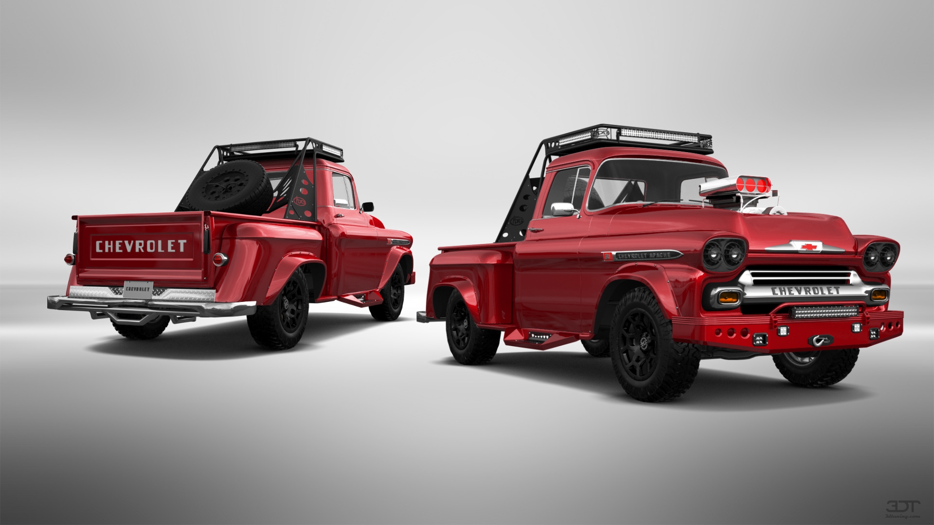 Chevrolet Apache Stepside 2 Door pickup truck 1959
