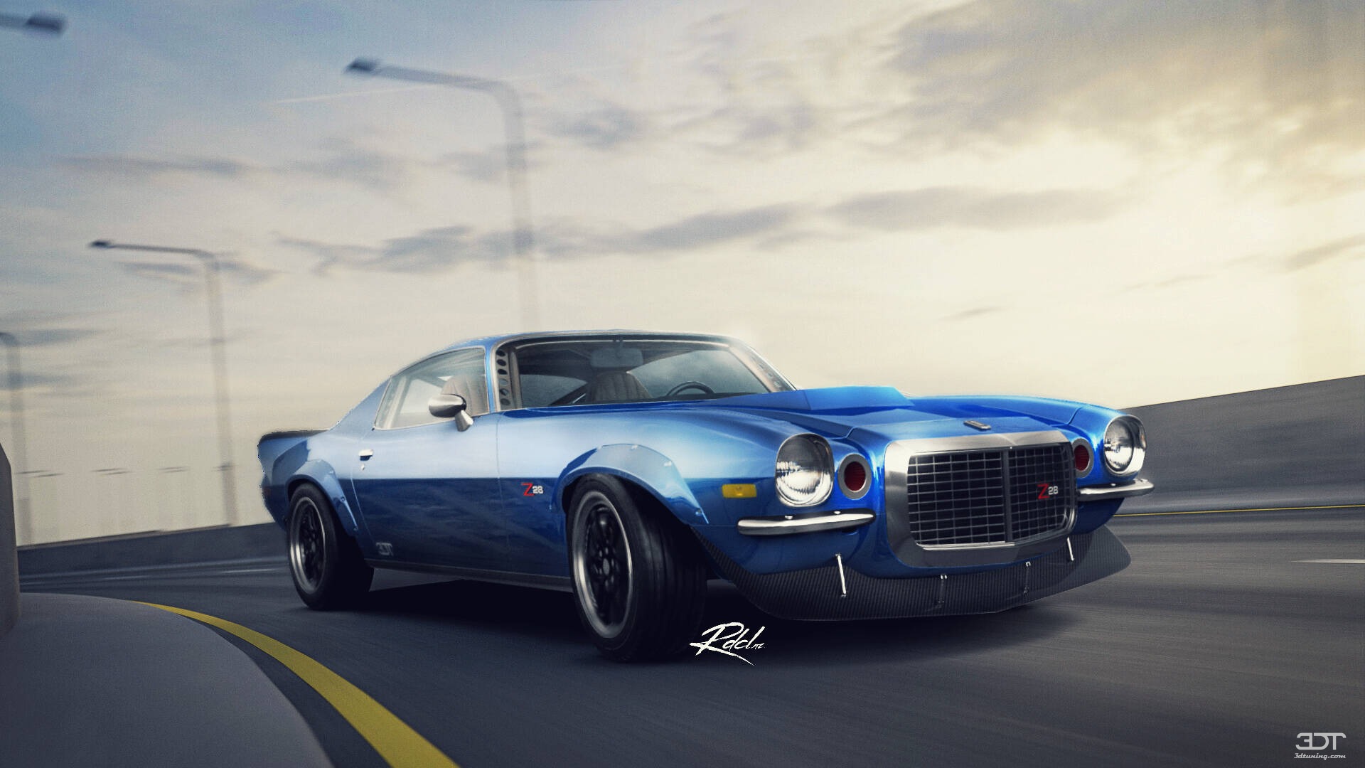 Tuning Chevrolet Camaro Z28 2 Door Coupe 1970
