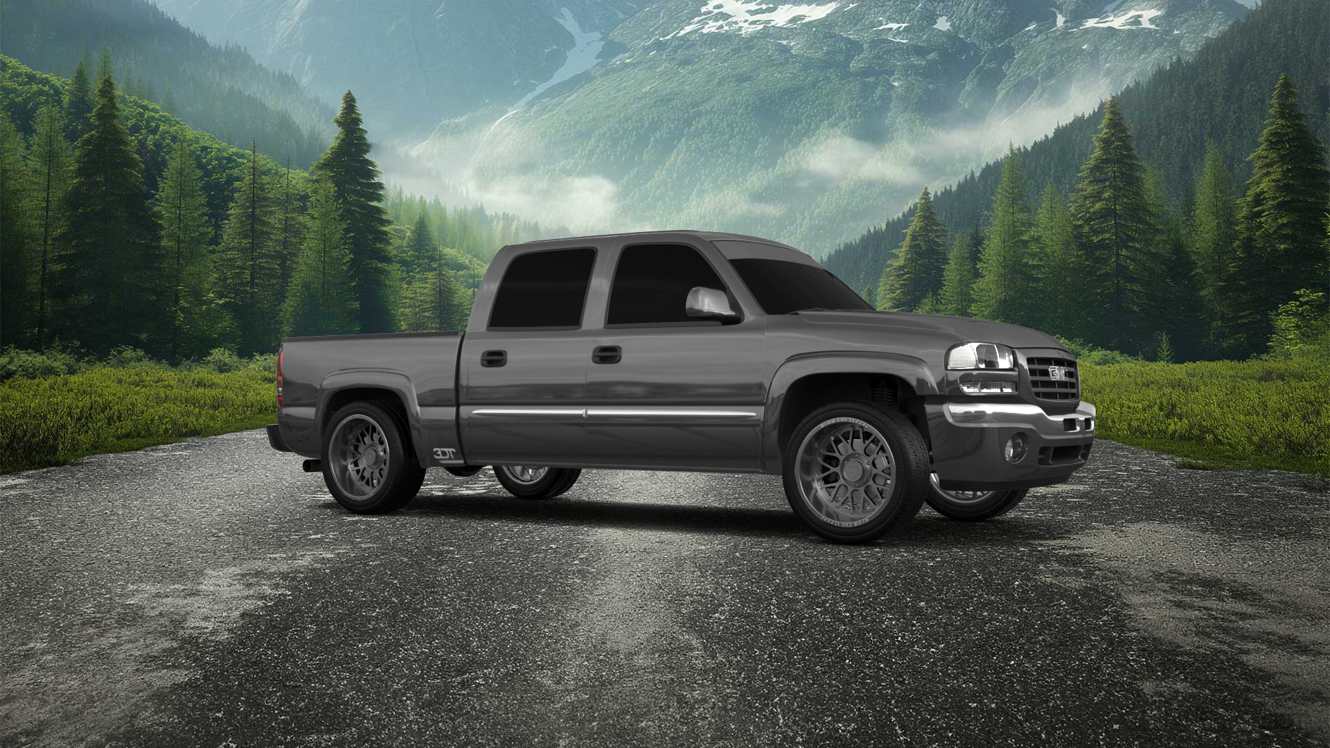 GMC Sierra 1500 Crew Cab Pickup Truck 2000