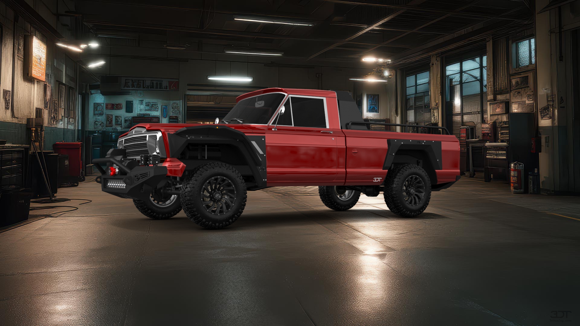 Jeep Gladiator SJ 2 Door pickup truck 1988 tuning