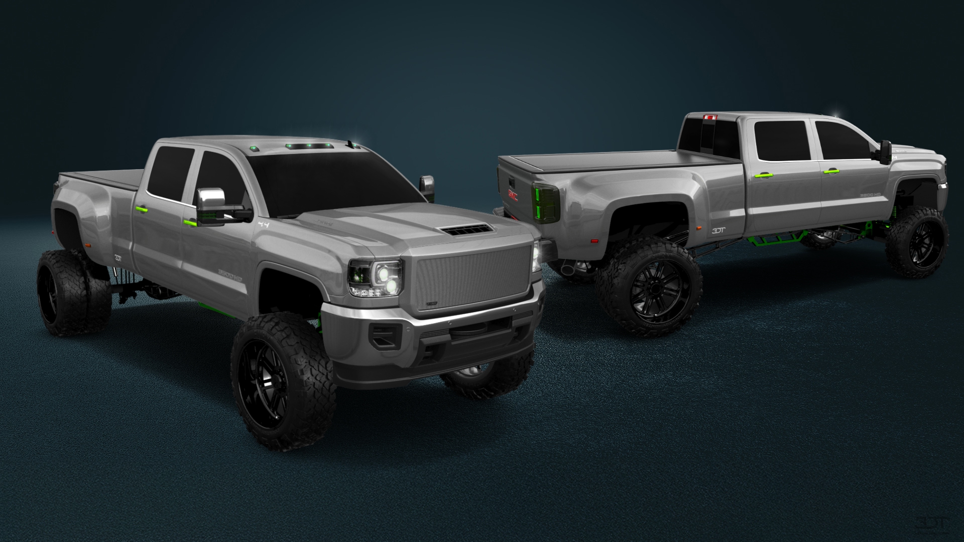 GMC Sierra 3500 HD Crew Cab 4 Door pickup truck 2015