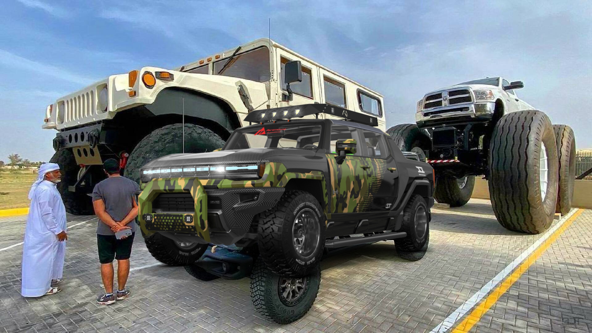 GMC Hummer EV 4 Door pickup truck 2021