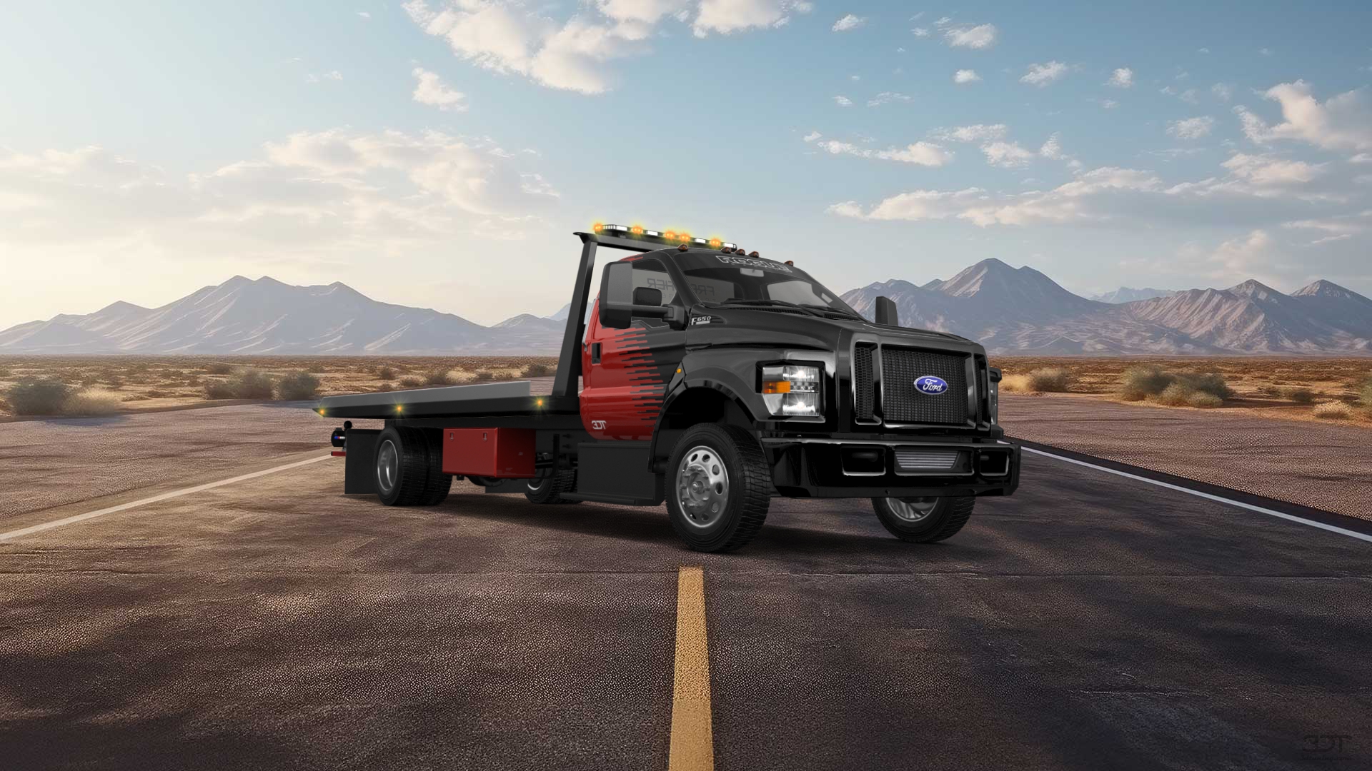 Ford F-650 Tow Truck Pickup 2016 tuning